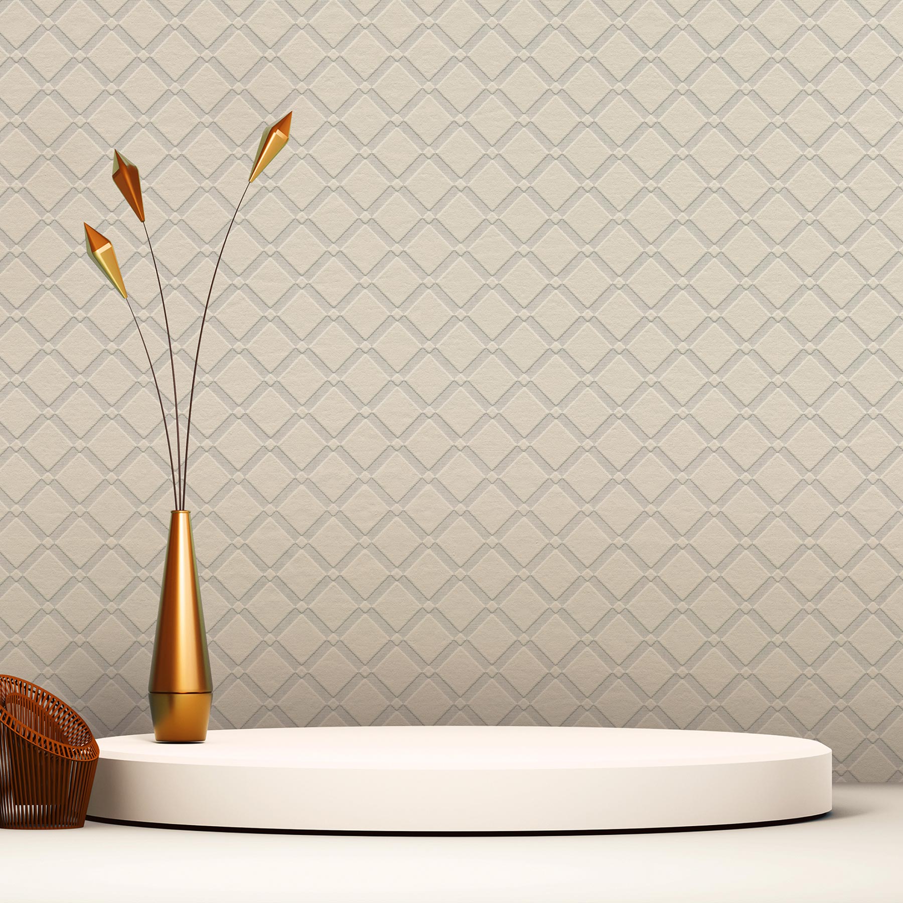 A.S. Creation | MV 4 GO | 528117 | Vliestapete | Grafik | 10.05 x 0.53 m | Weiß