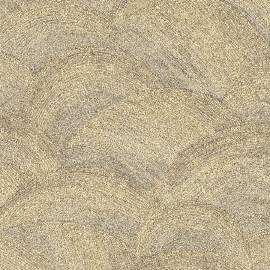 A.S. Creation | Travel Styles | 391054 | Vliestapete | Abstrakt | 10.05 x 0.53 m | Beige