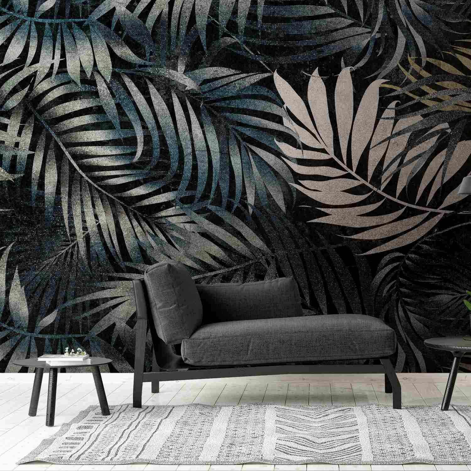 A.S. Creation Fototapete The Wall 382381 Ein Motiv pro Rolle Dschungel Schwarz