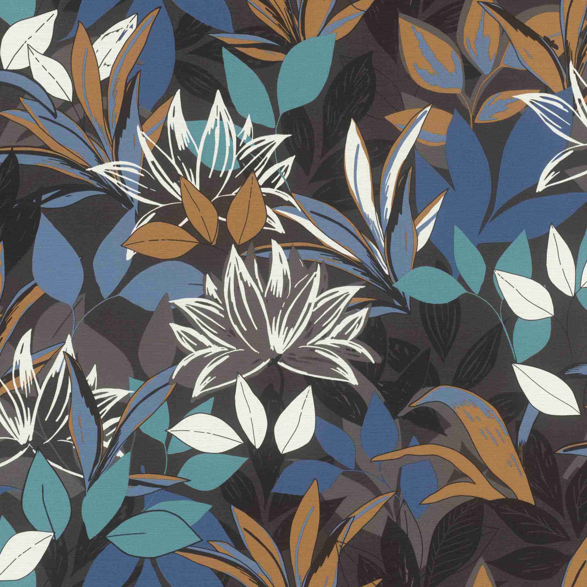 Rasch | Rhapsody | 692303 | Vliestapete | Blätter | 10.05 x 0.53 m