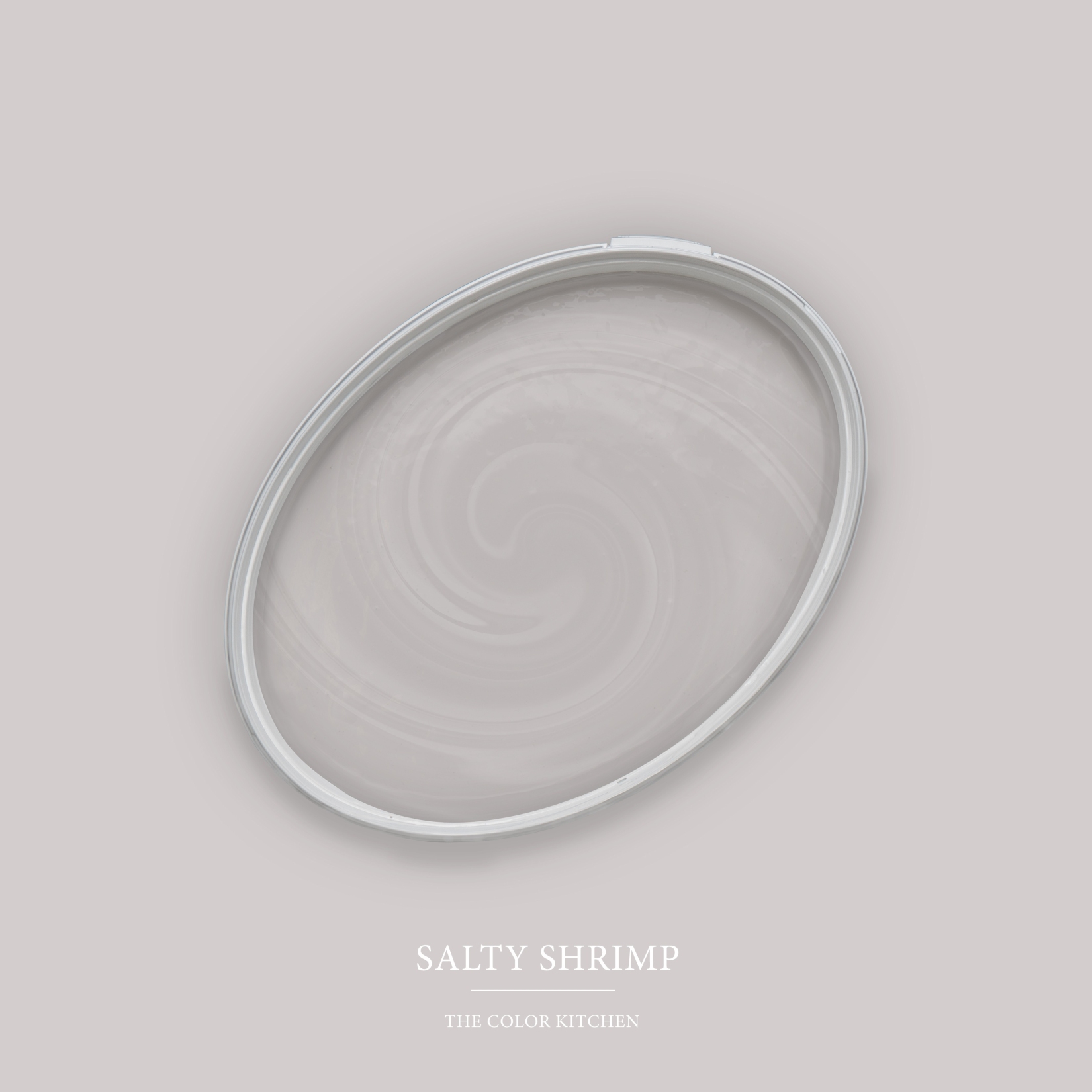Wandfarbe Grau matt | The Color Kitchen Salty Shrimp | Exklusive Innendispersion Hohe Farbintensität