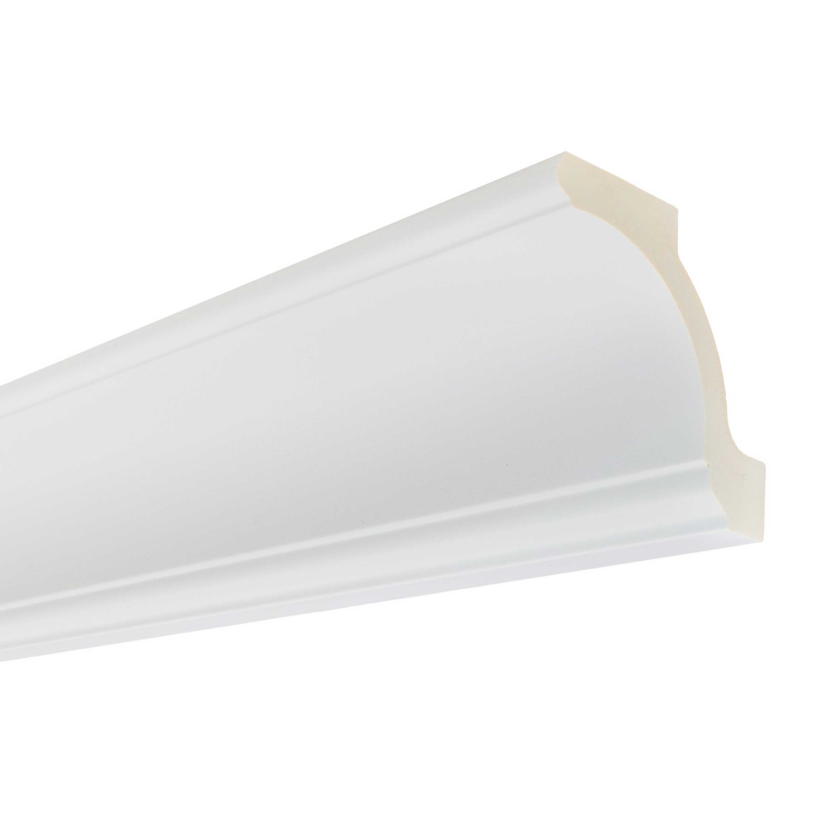 NMC Lichtleiste Z20 ARSTYL Polyurethan 87 x 87 x 2000 mm Weiß Deckenleiste LED Leiste