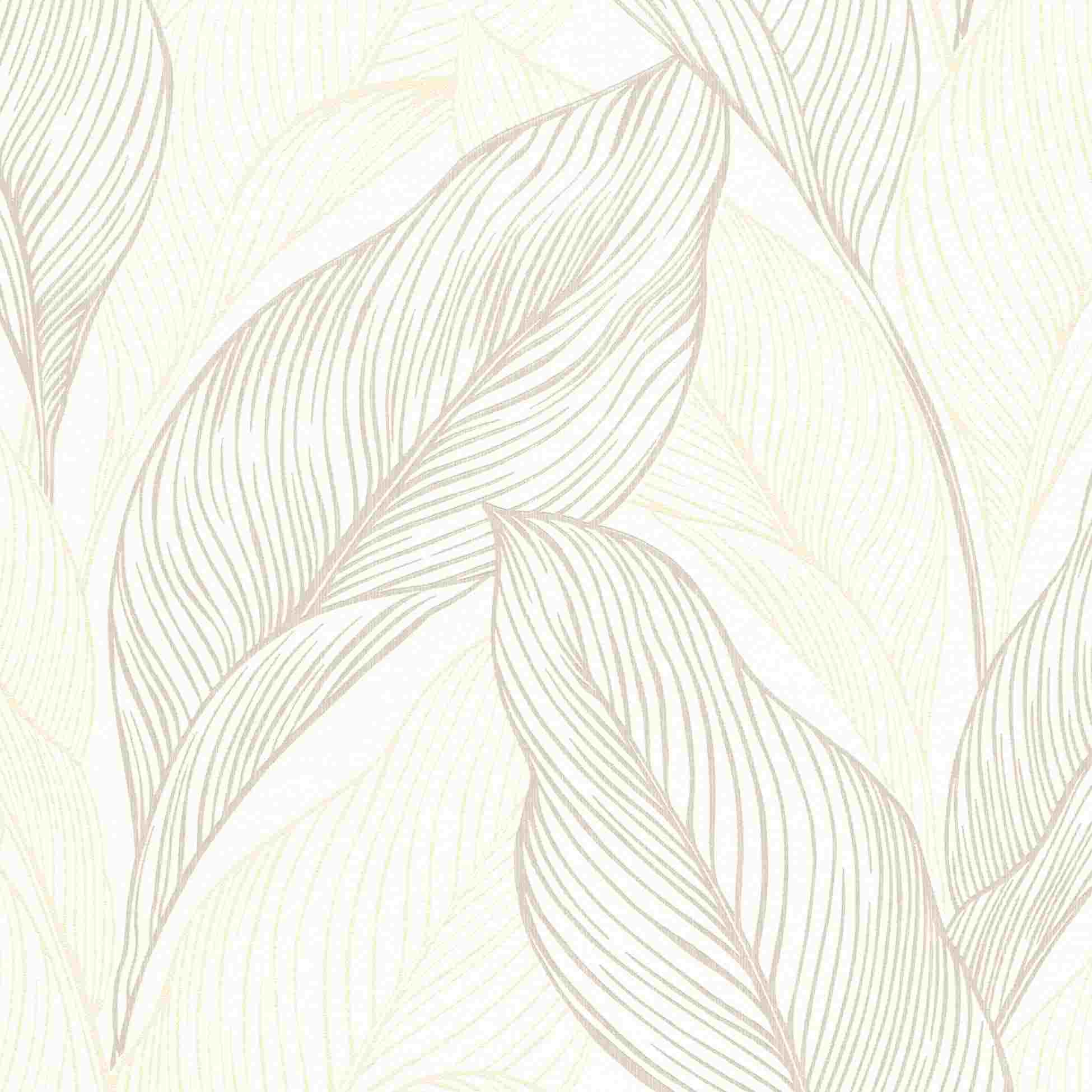 Struktur Vliestapete 10282-02 Blumen Floral 0.53 x 10.05 m Collage Erismann