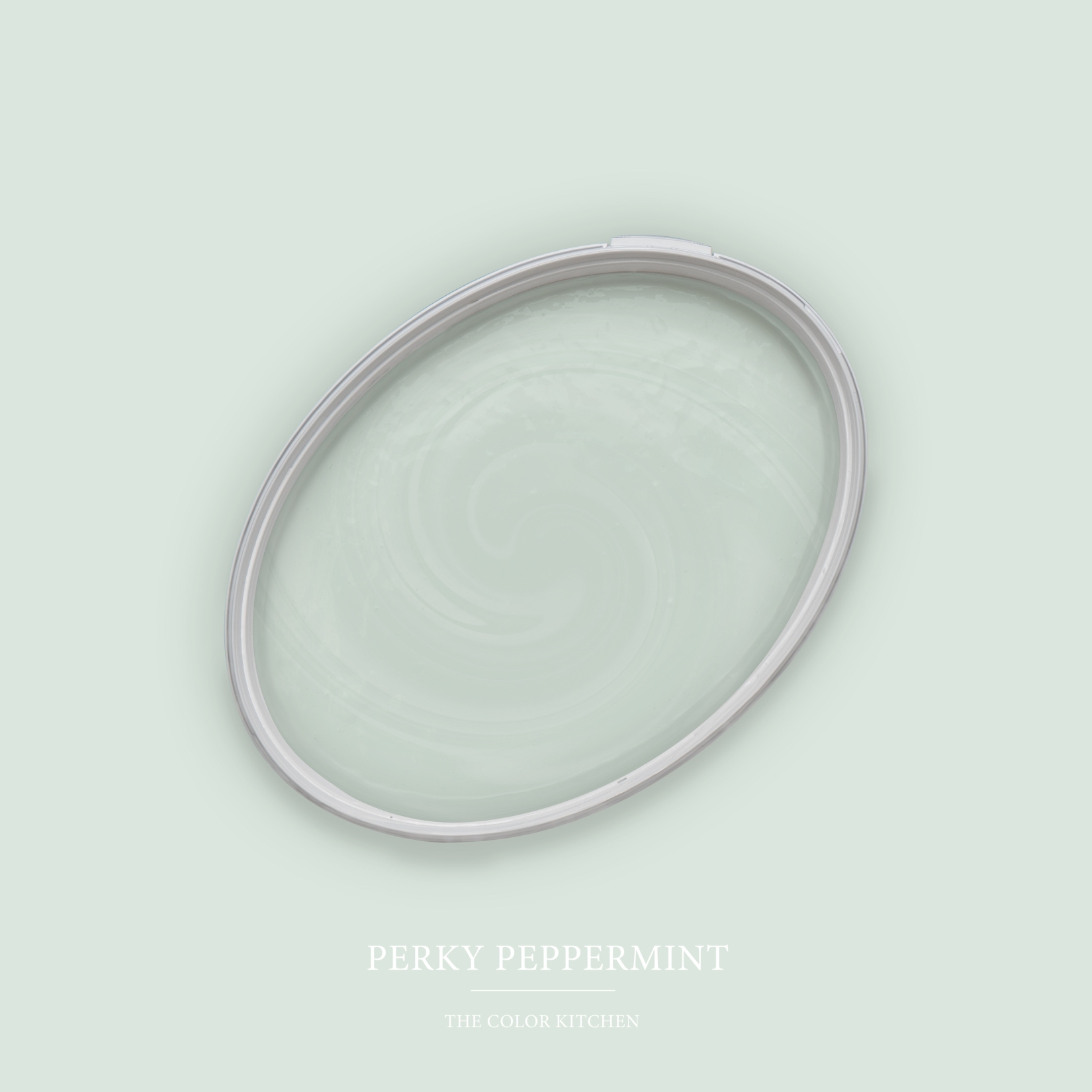 Wandfarbe Grün matt | The Color Kitchen Perky Peppermint | Exklusive Innendispersion Hohe Deckkraft