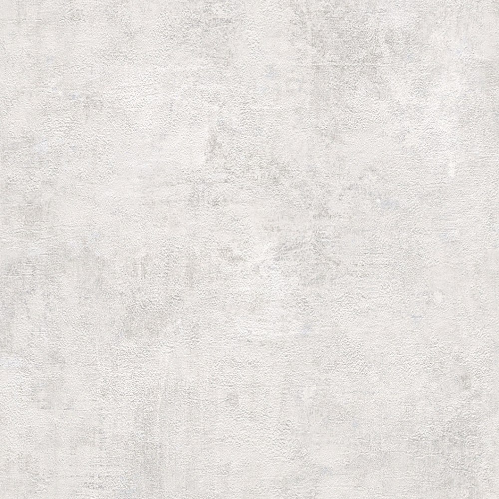Rasch | Selection | 282405 | Papiertapete | Uni | 10.05 x 0.53 m | Weiß | Grau