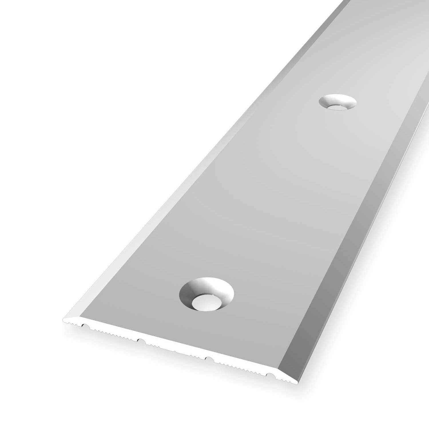 Übergangsschiene 2 x 40 mm Aluminium Übergangsprofil Glatt versch. Längen Küberit