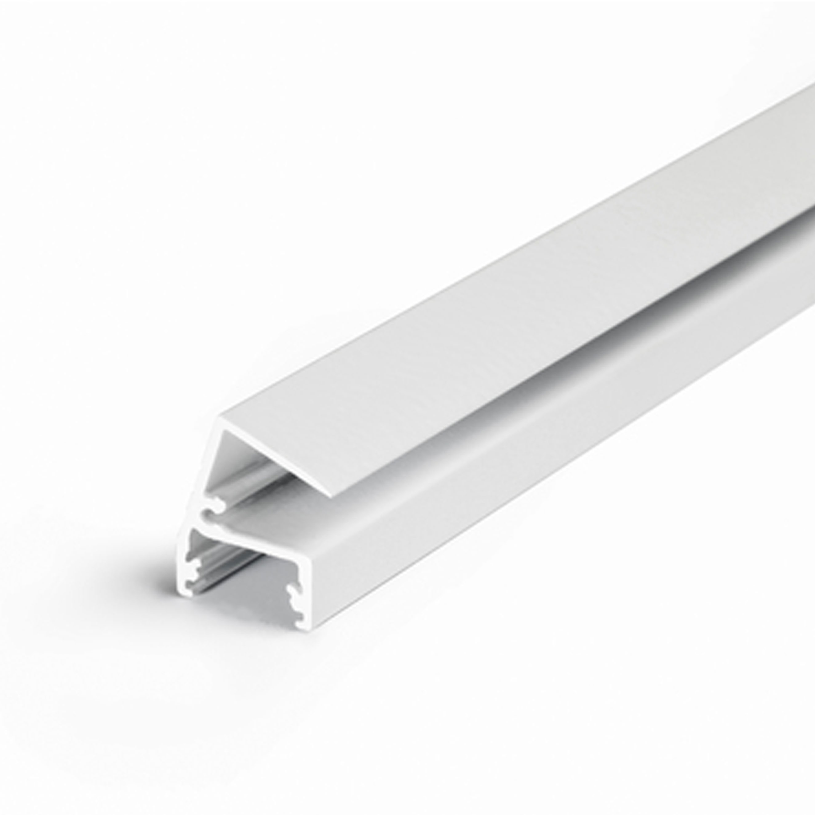 Topmet Aluminiumprofil "Riva" 22.5 x 15.6 x 2000 mm Aluminium LED Profil LED Beleuchtung