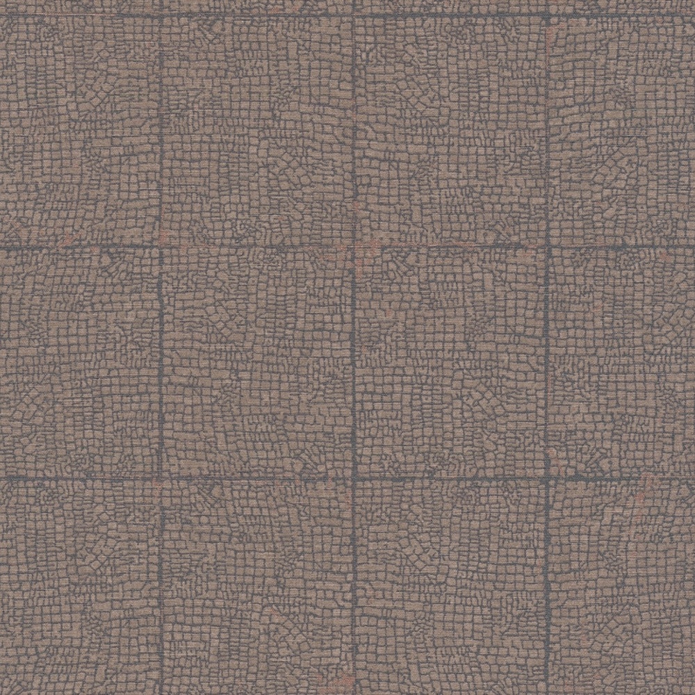 A.S. Creation | Desert Lodge | 385264 | Vliestapete | Geometrisch | 0.53 x 10.05 m | Grau | Braun