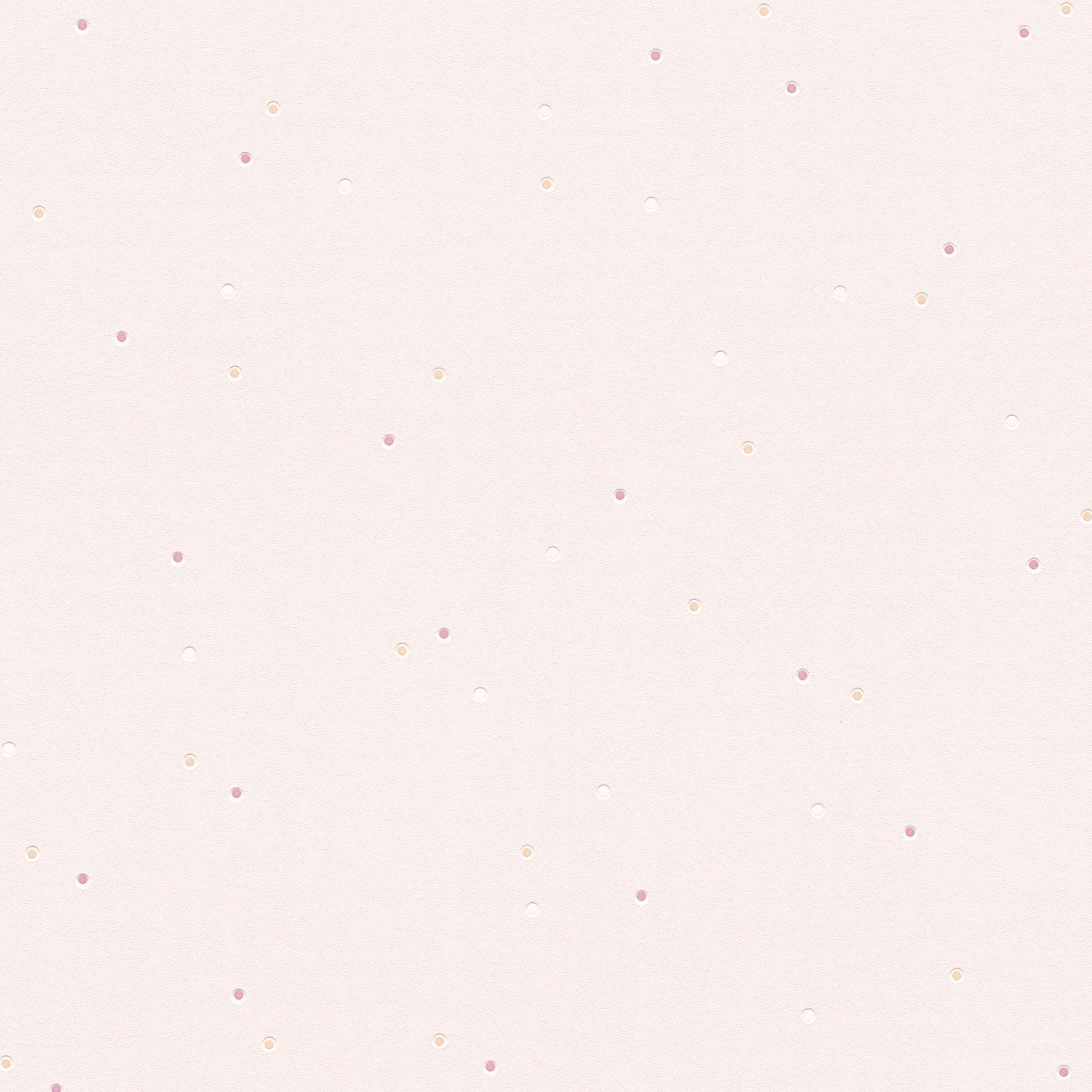 A.S. Creation | Boys & Girls 6 | 219473 | Vliestapete | Muster & Motive | 0.53 x 10.05 m | Rosa