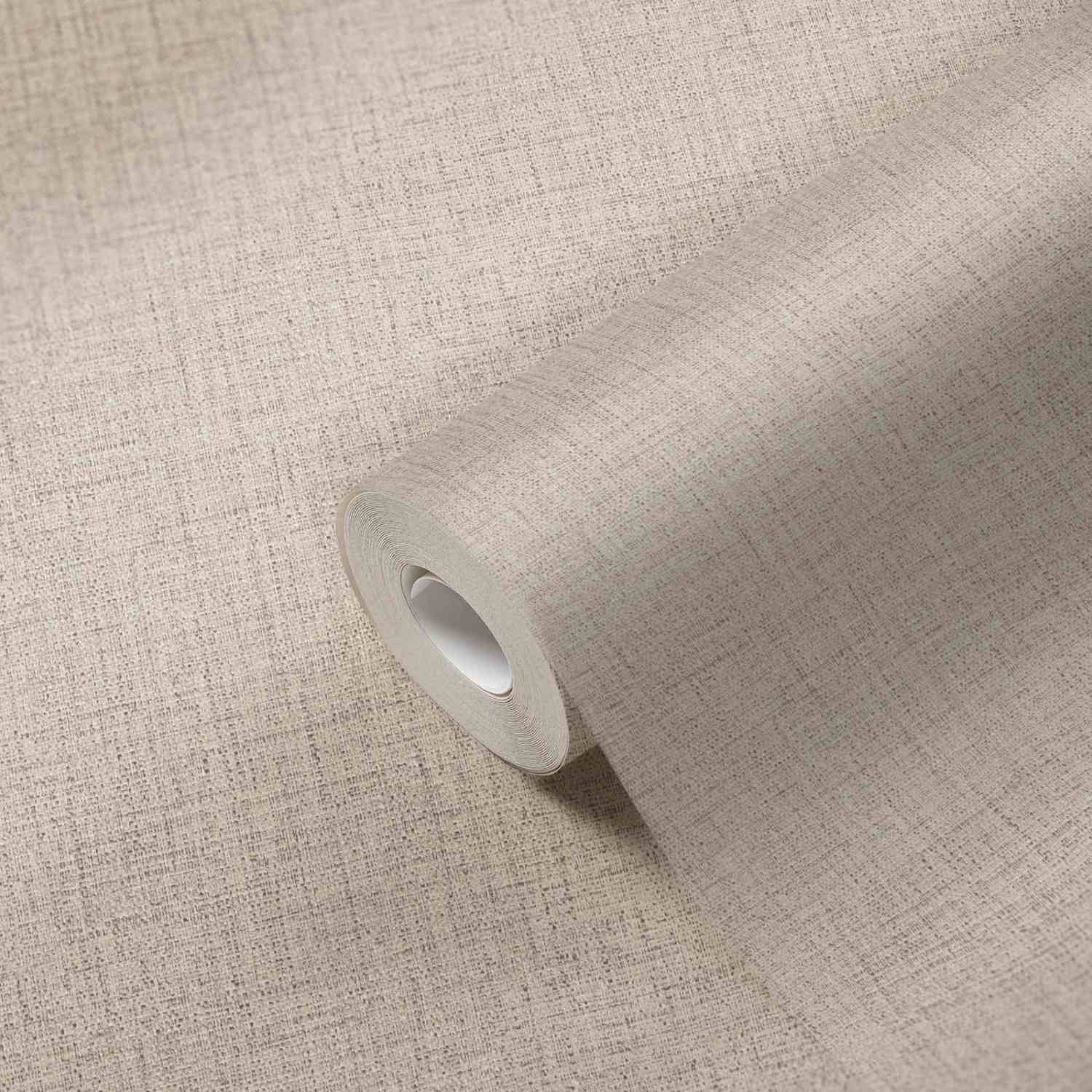 A.S. Creation | Desert Lodge | 385283 | Vliestapete | Einfarbig | Uni | 0.53 x 10.05 m | Beige
