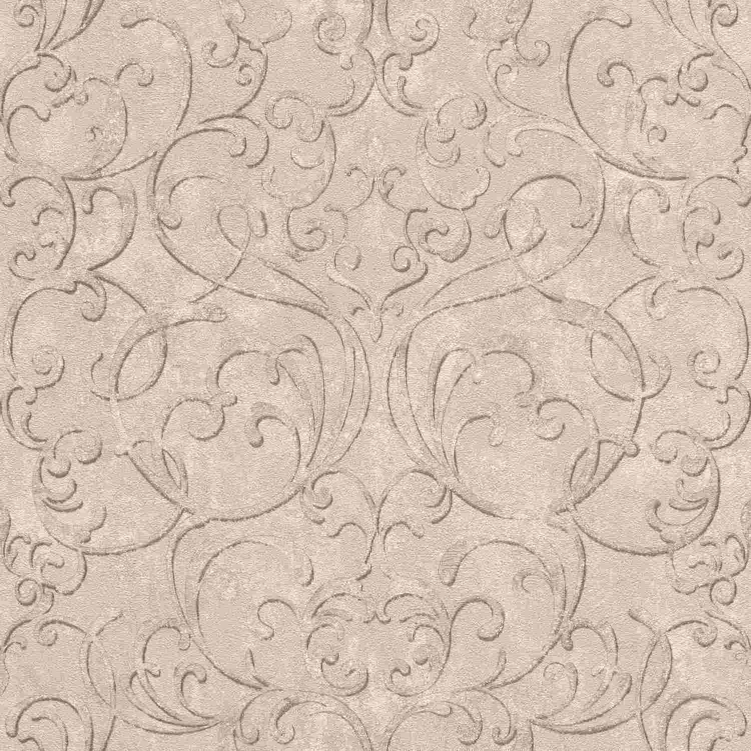 Rasch | #tapetenwechsel II | 651614 | Vliestapete | Barock | 0.53 x 10.05 m | Beige