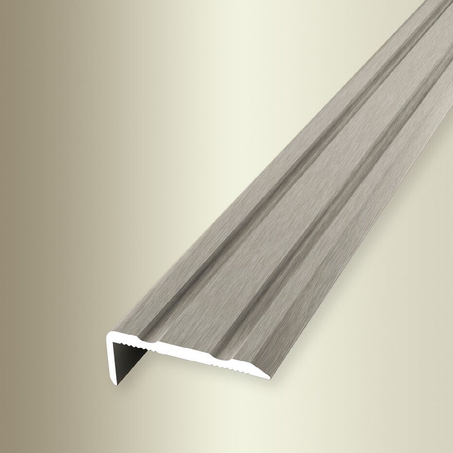 Küberit Treppenkanten- & Winkelprofile H 10 mm B 24.5 mm L 1000 mm Einfasshöhe 0 - 7 mm