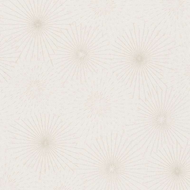 A.S. Creation | The BOS | 388184 | Vliestapete | Punkte & Kreise | 0.53 x 10.05 m | Creme