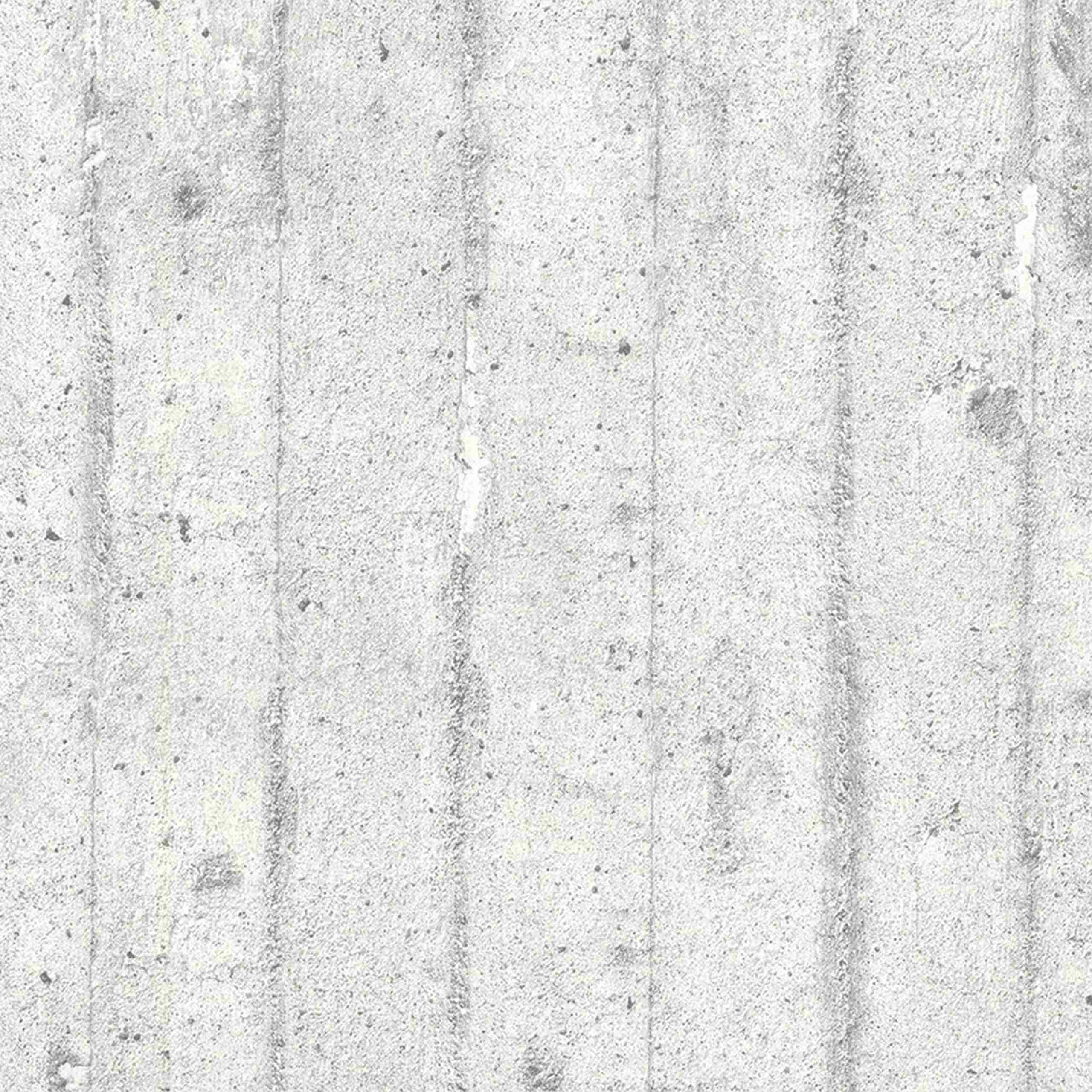 A.S. Creation | Beton Concrete & More | 713711 | Vliestapete | Steinoptik | 0.53 x 10.05 m | Grau