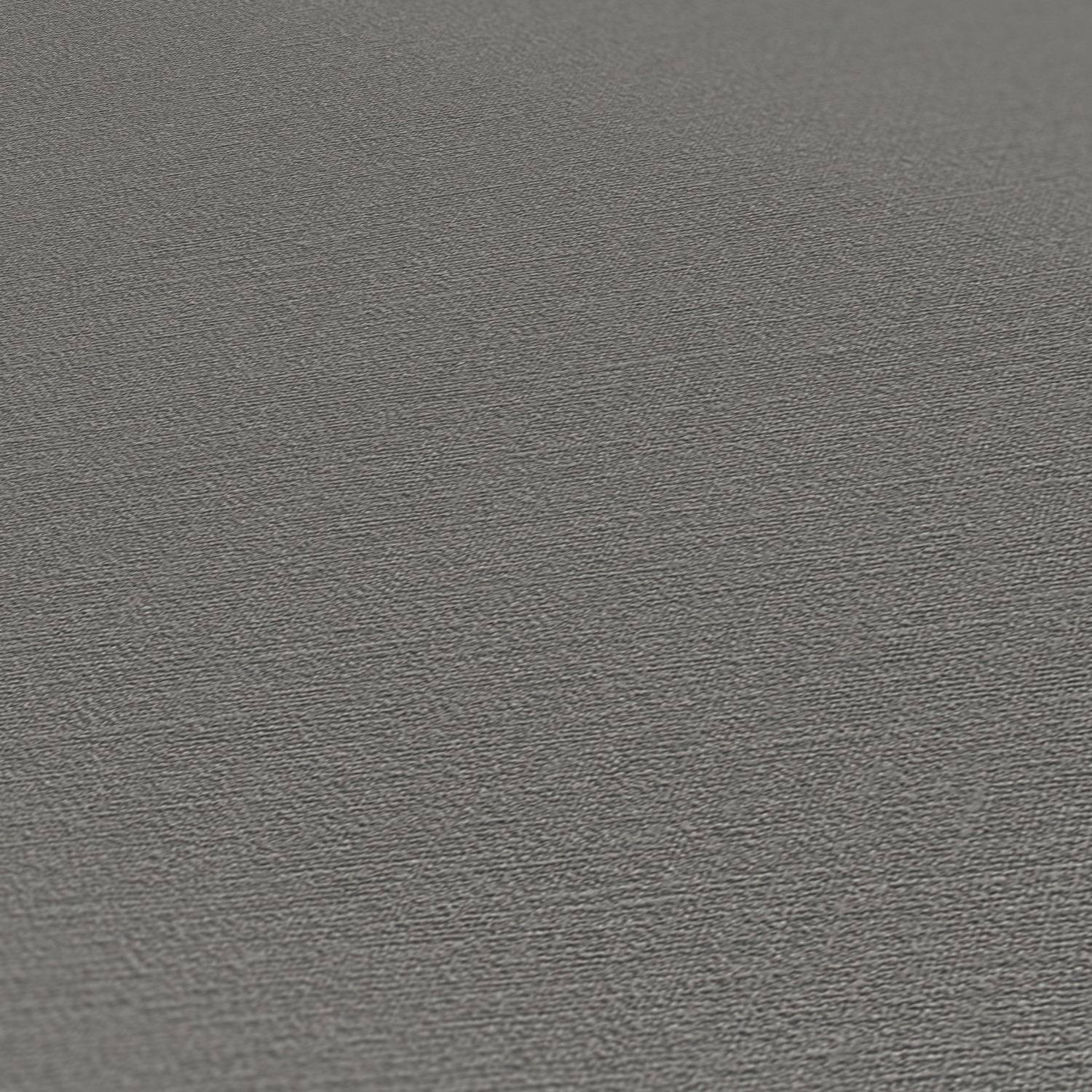 A.S. Creation | Natural Living | 376034 | Vliestapete | Einfarbig | 10.05 x 0.53 m | Anthrazit