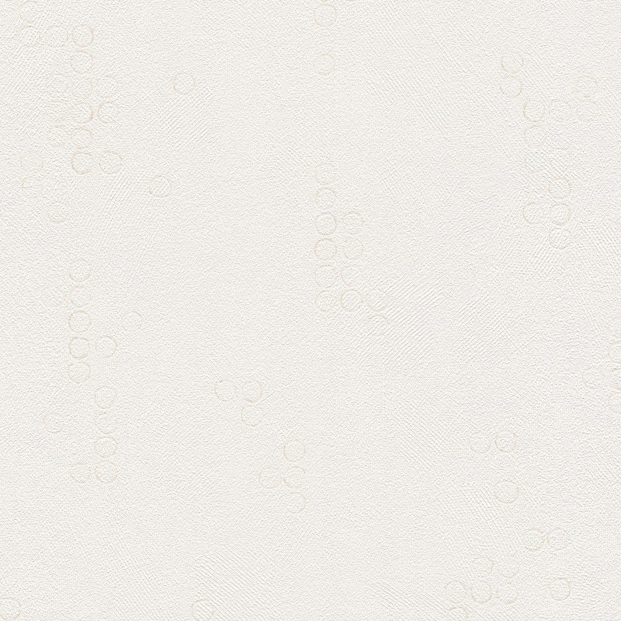 A.S. Creation | Shades of White | 377632 | Vliestapete | Muster & Motive | 10.05 x 0.53 m | Weiß