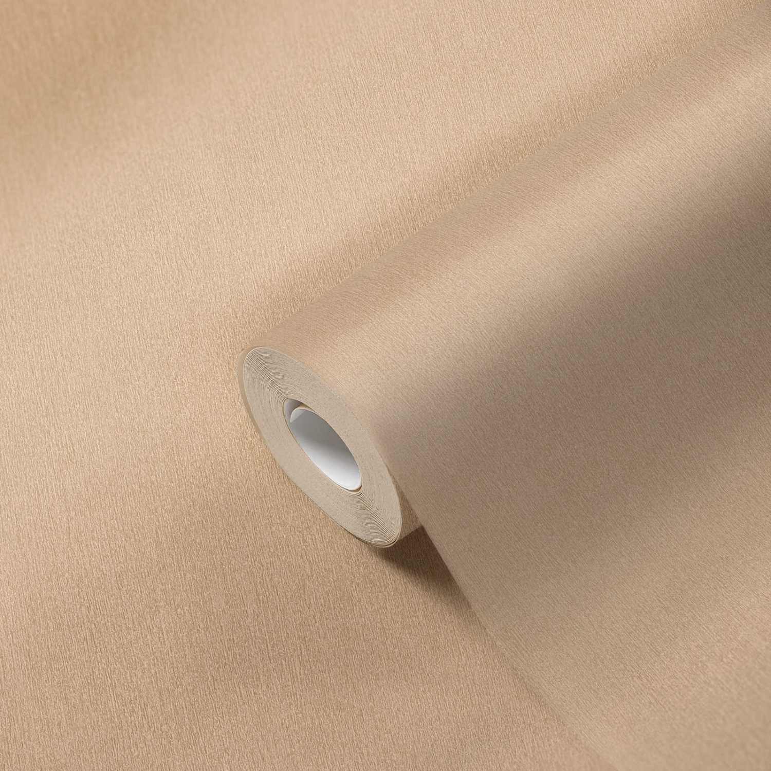 A.S. Creation | Dream Flowery | 383686 | Vliestapete | Einfarbig | 0.53 x 10.05 m | Beige