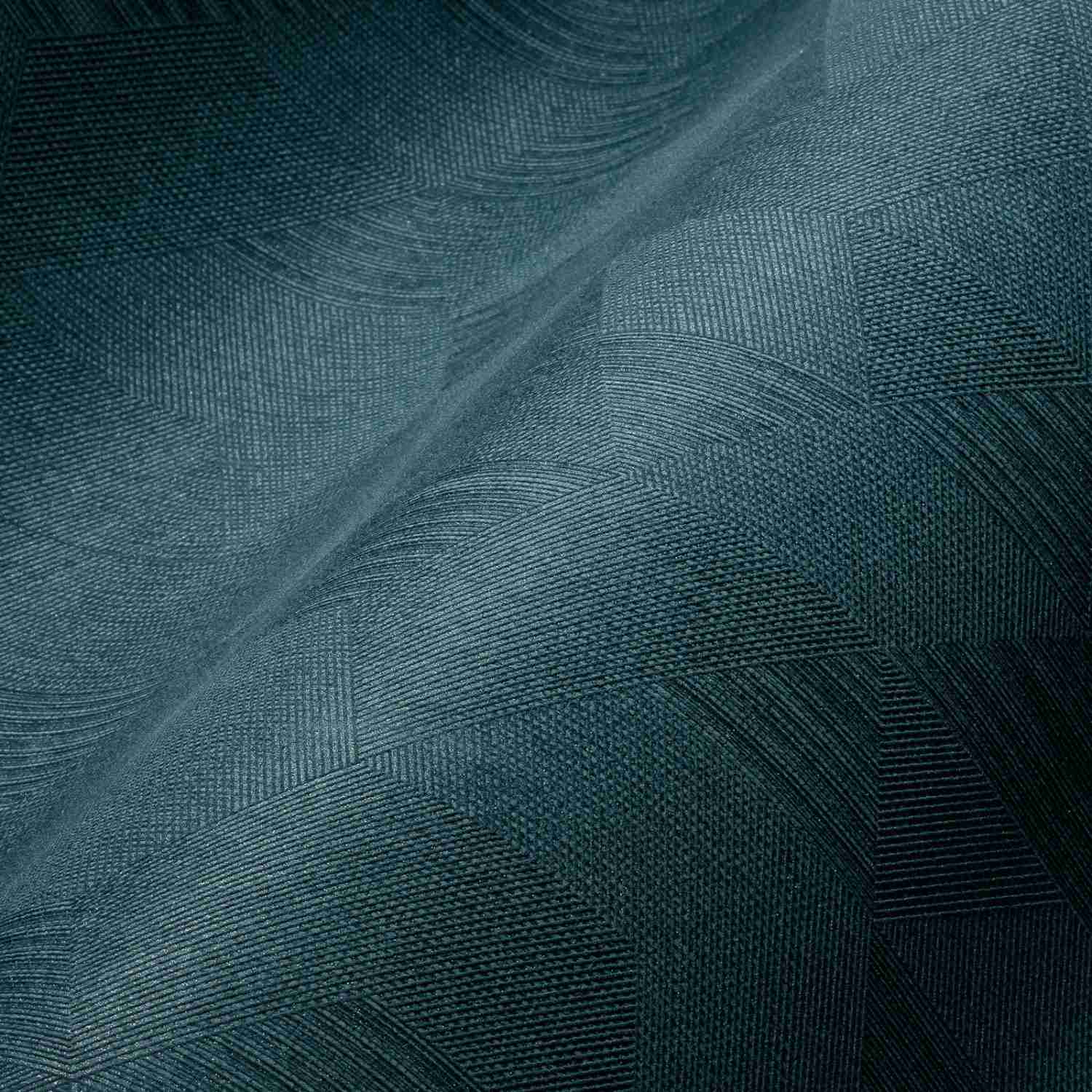 A.S. Creation | Villa | 375614 | Vliestapete | 3D Optik | 0.53 x 10.05 m | Blau | Grün