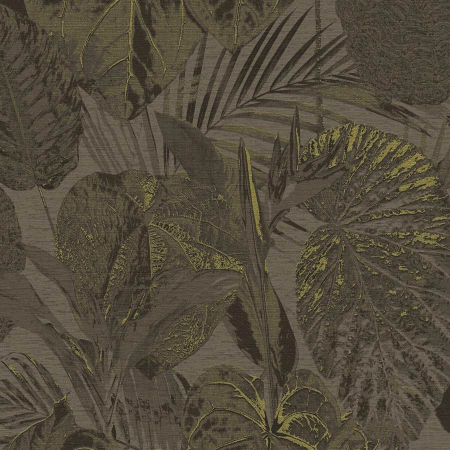 A.S. Creation | Famous Garden | 393552 | Vliestapete | Botanisch | 10.05 x 0.53 m | Braun