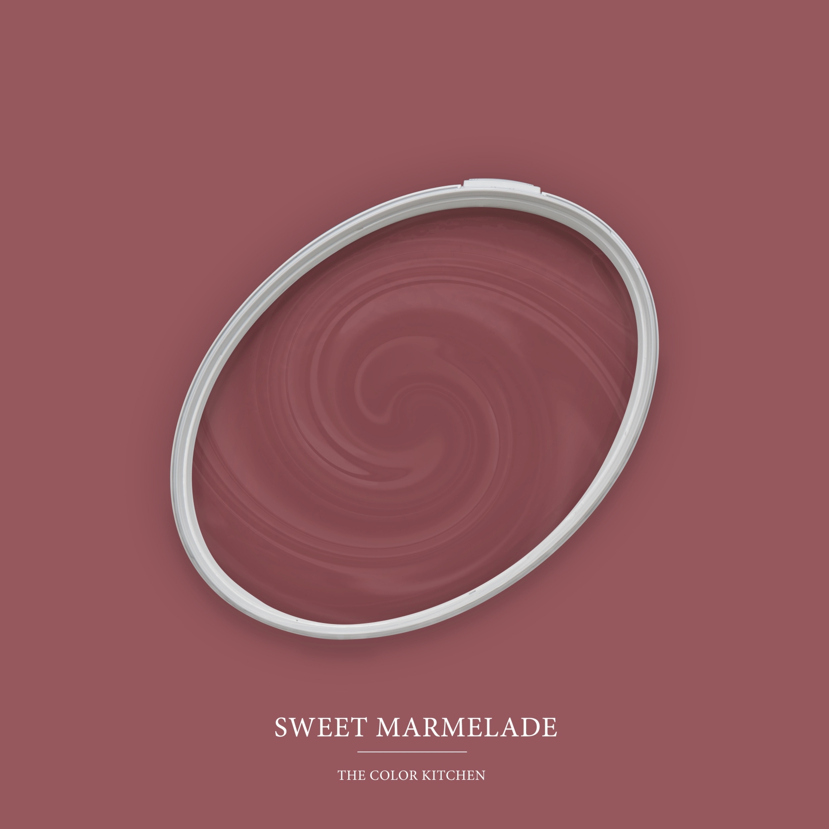 Wandfarbe Rot matt | The Color Kitchen Sweet Marmelade | Exklusive Innendispersion Hohe Deckkraft