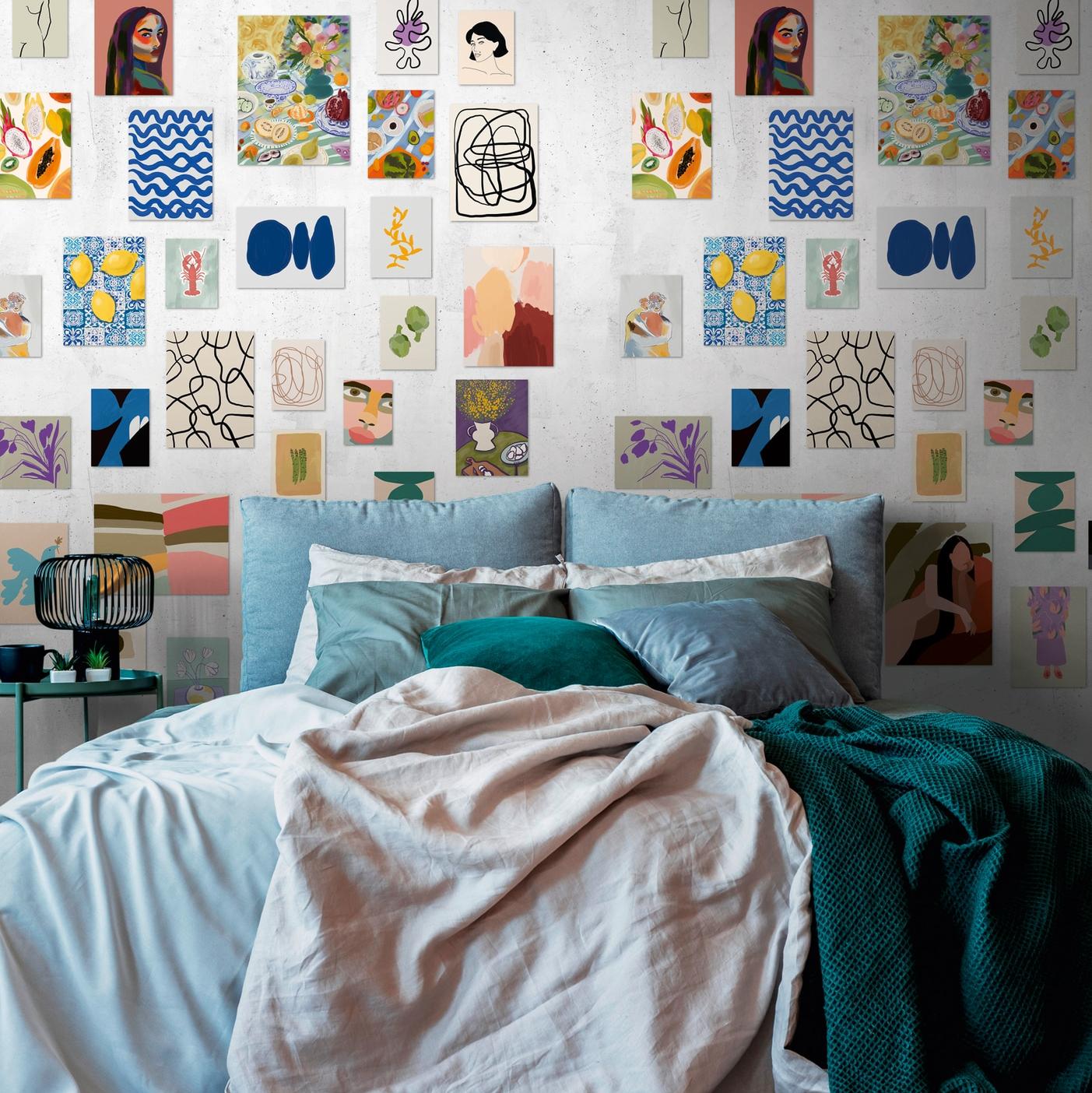 A.S. Creation Fototapete The Wall III 398201 Ein Motiv pro Rolle Modern Bunt Weiß