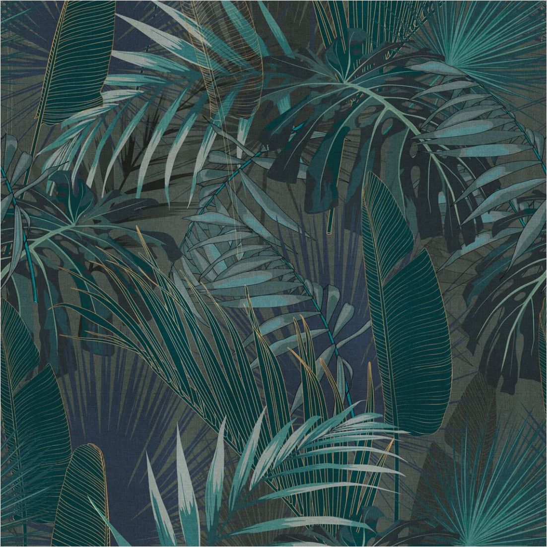 Fototapete 391803 Metropolitan Stories Travel Styles Wald Blau Dschungel Vlies A.S. Création