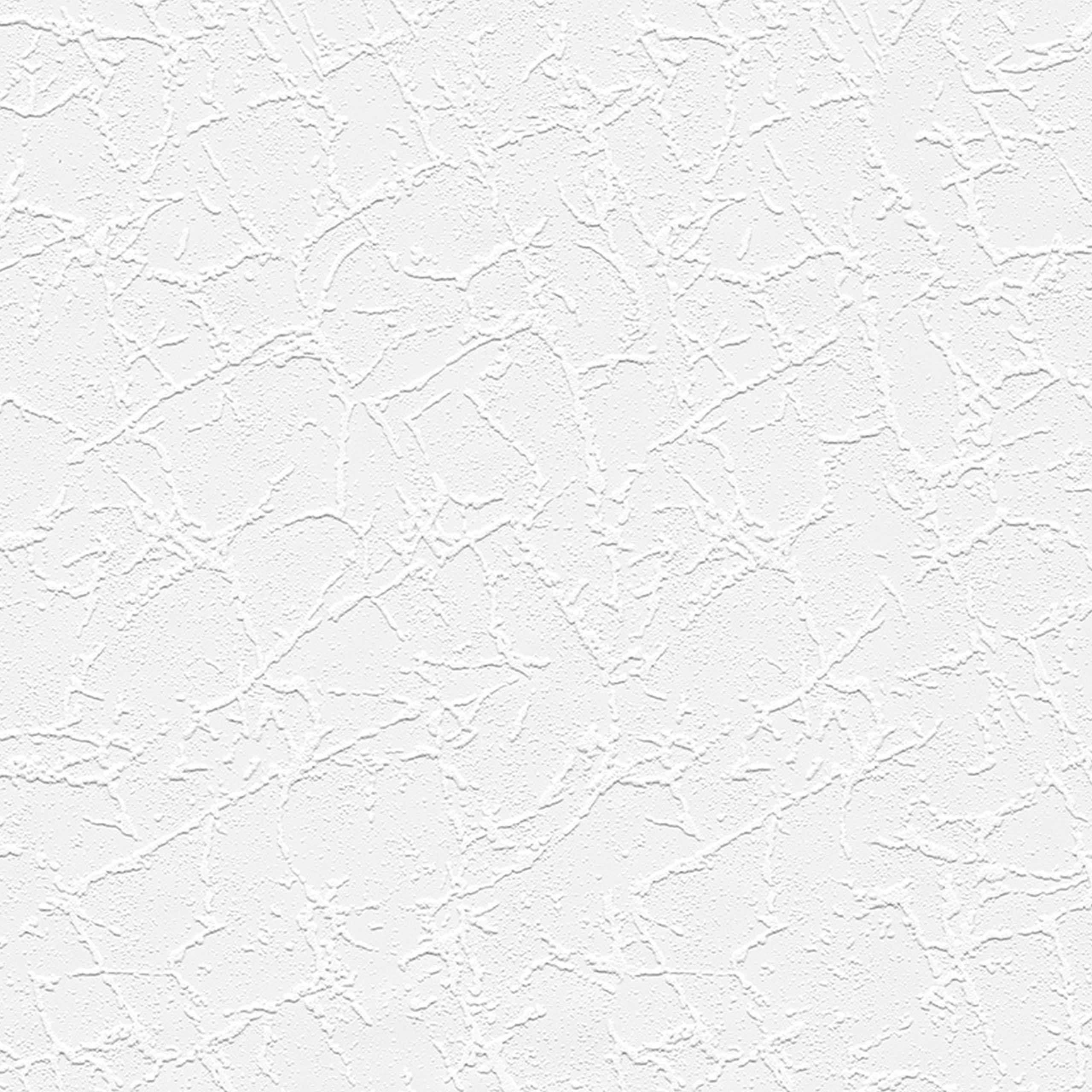 A.S. Creation | Simply White 4 | 251718 | Papiertapete | Einfarbig | 0.53 x 10.05 m | Weiß