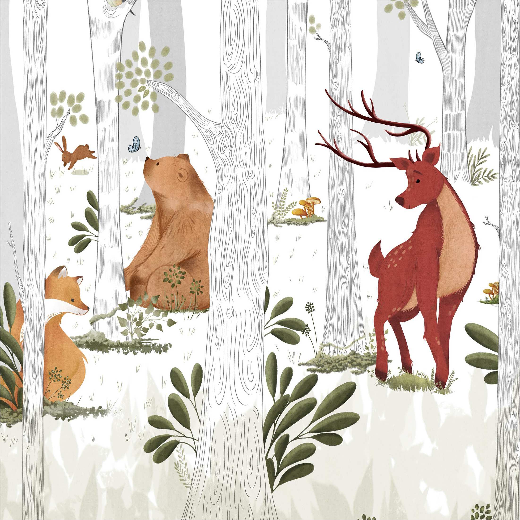 Fototapete A73301 Kinderzimmer 0.53 x 8.84 m ONE ROLL - ONE MOTIF II Grandeco