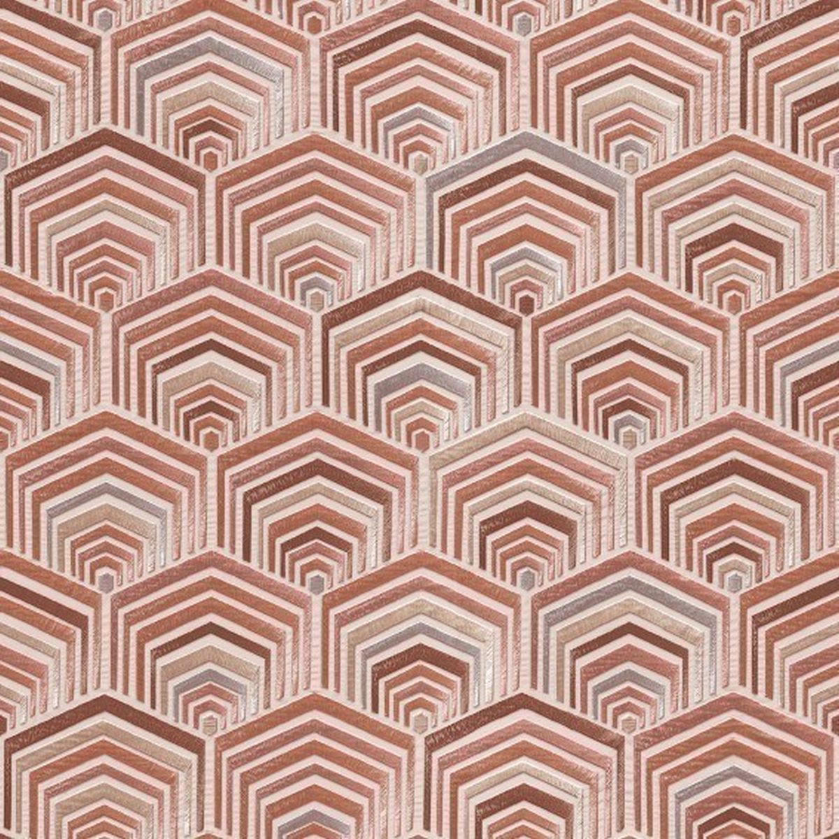DesignID | Wallstitch | 120044 | Vliestapete | 3D Optik | 0.53 x 10.05 m | Rot