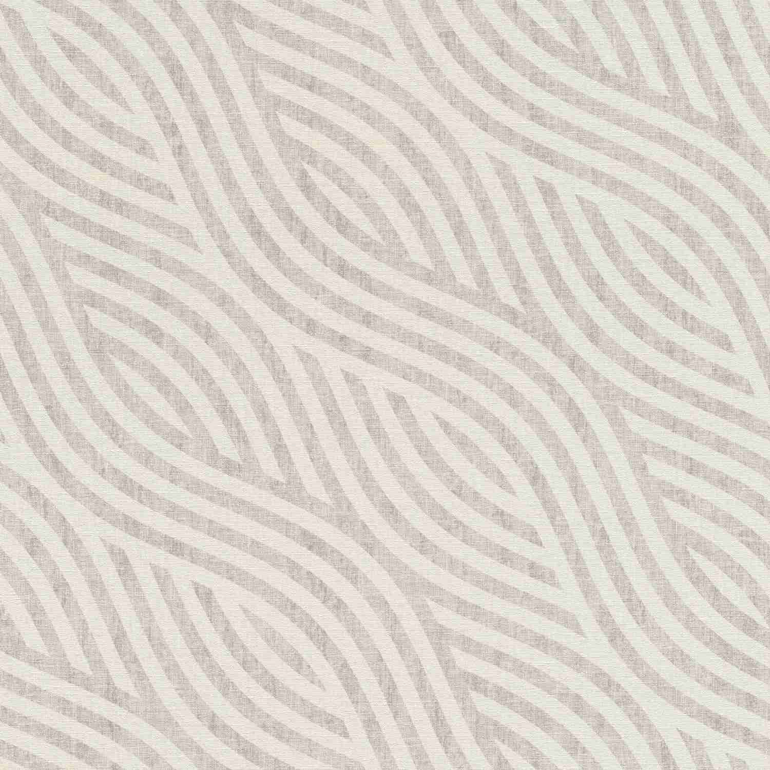 Rasch | Kalahari | 704525 | Vliestapete | Streifenoptik | 0.53 x 10.05 m | Grau
