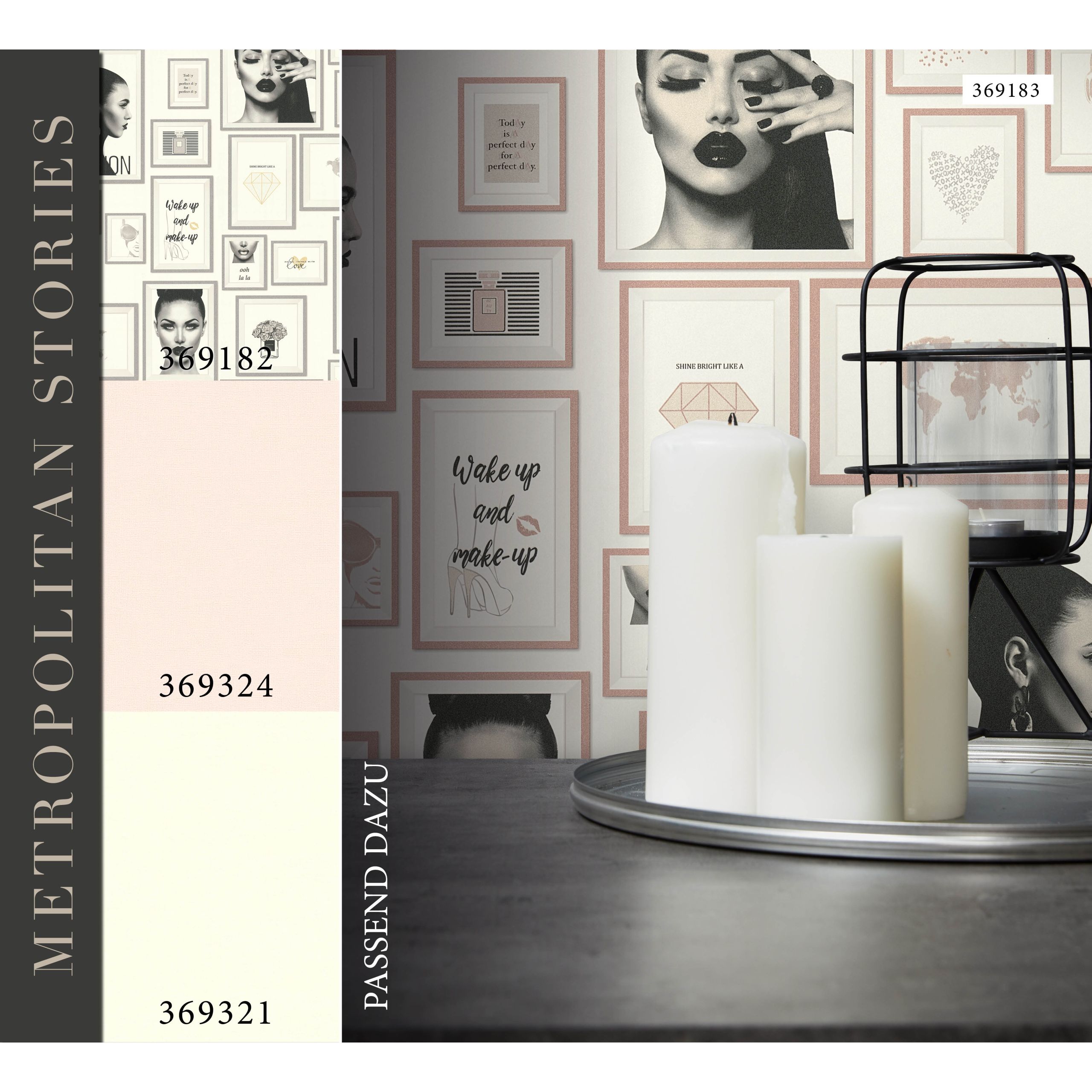 A.S. Creation | Trendwall 2 | Rosa | 369324