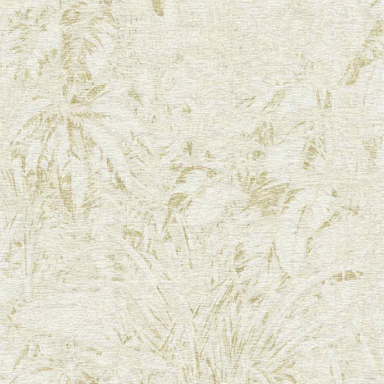 A.S. Creation | Smart Surfaces | 395601 | Vliestapete | Blumenoptik | 0.53 x 10.05 m | Beige