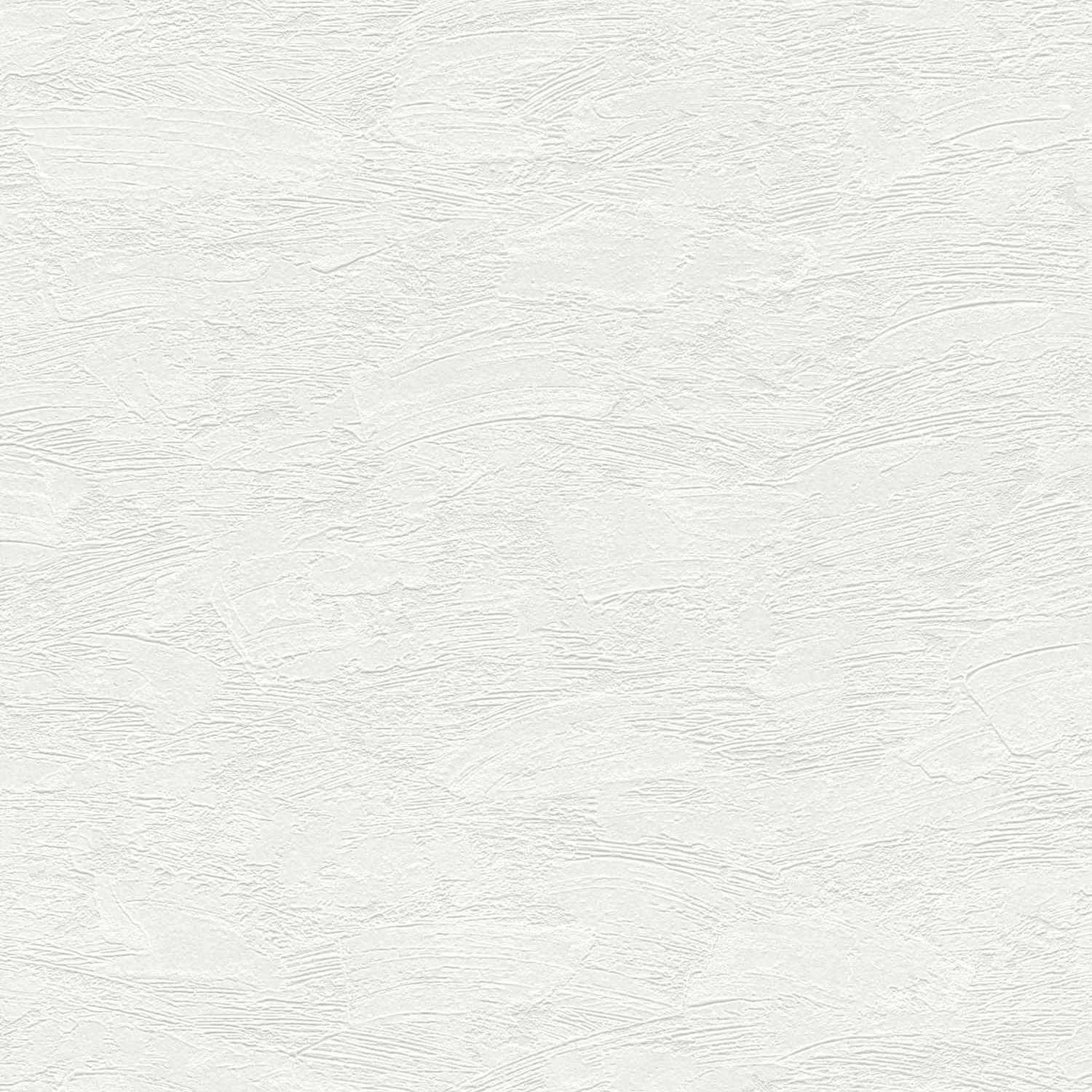 Rasch | Wallton 2025 | 102611 | Vliestapete | Einfarbig | Uni | 0.53 x 10.05 m | Weiß