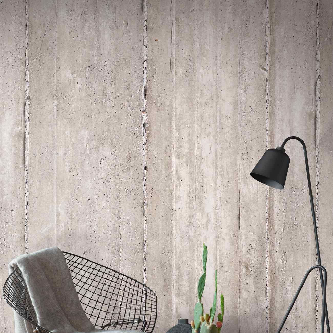 A.S. Creation Fototapete The Wall II 392571 Ein Motiv pro Rolle Betonoptik Grau