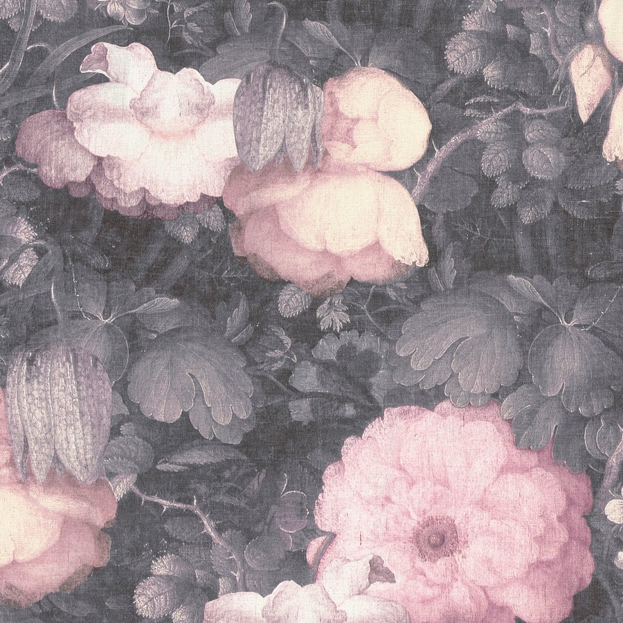 A.S. Creation | Metropolitan Stories | 369212 | Vliestapete | Blumenoptik | 0.53 x 10.05 m | Rosa