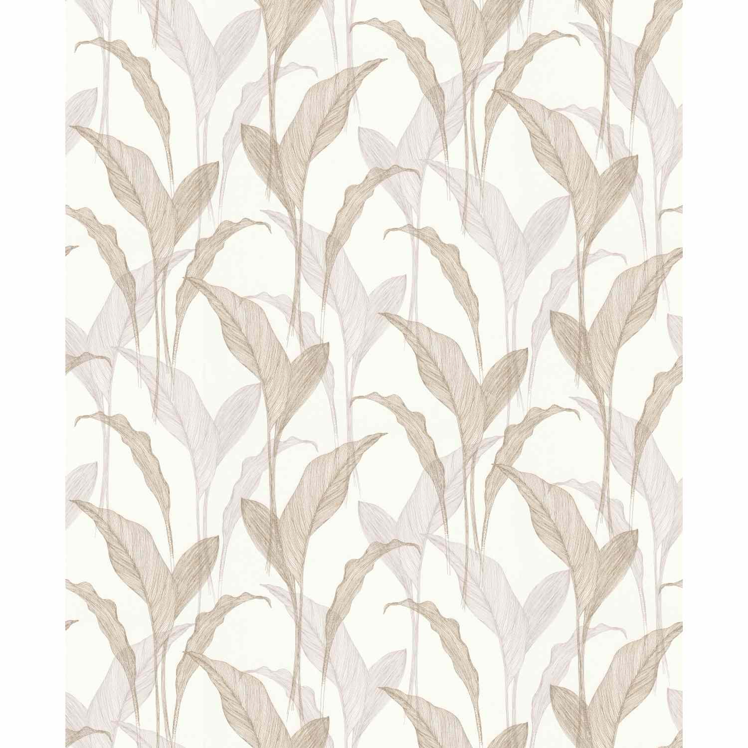 Struktur Vliestapete 10207-02 Blumen Floral 0.53 x 10.05 m ELLE Decoration Erismann