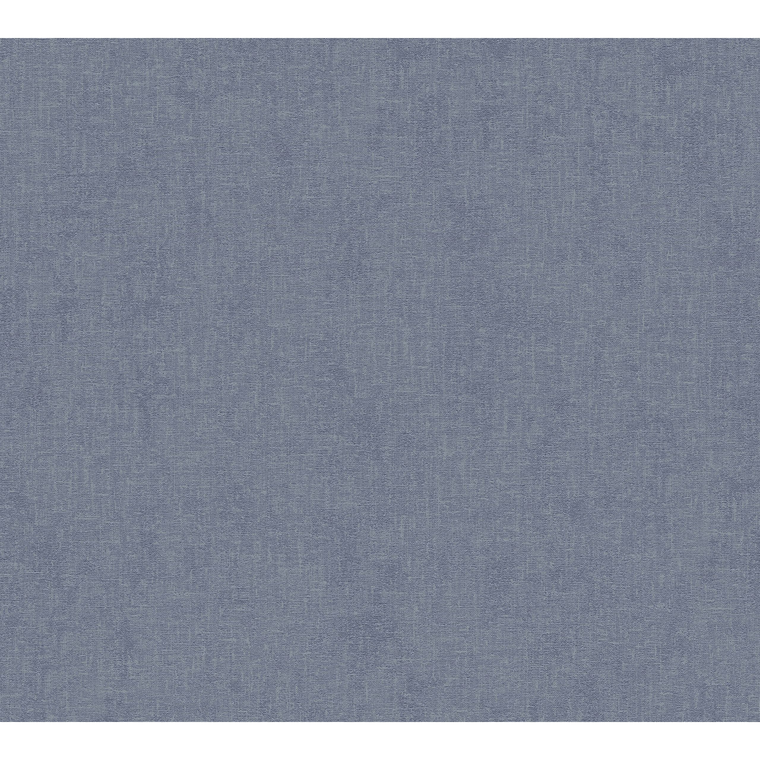A.S. Creation New Walls | 373954 | Vliestapete Einfarbig | 0.53 m x 10.05 m | Blau