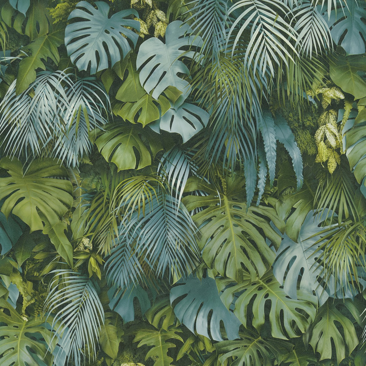 A.S. Creation | Greenery | 372803 | Vliestapete | Naturoptik | 0.53 x 10.05 m | Grün