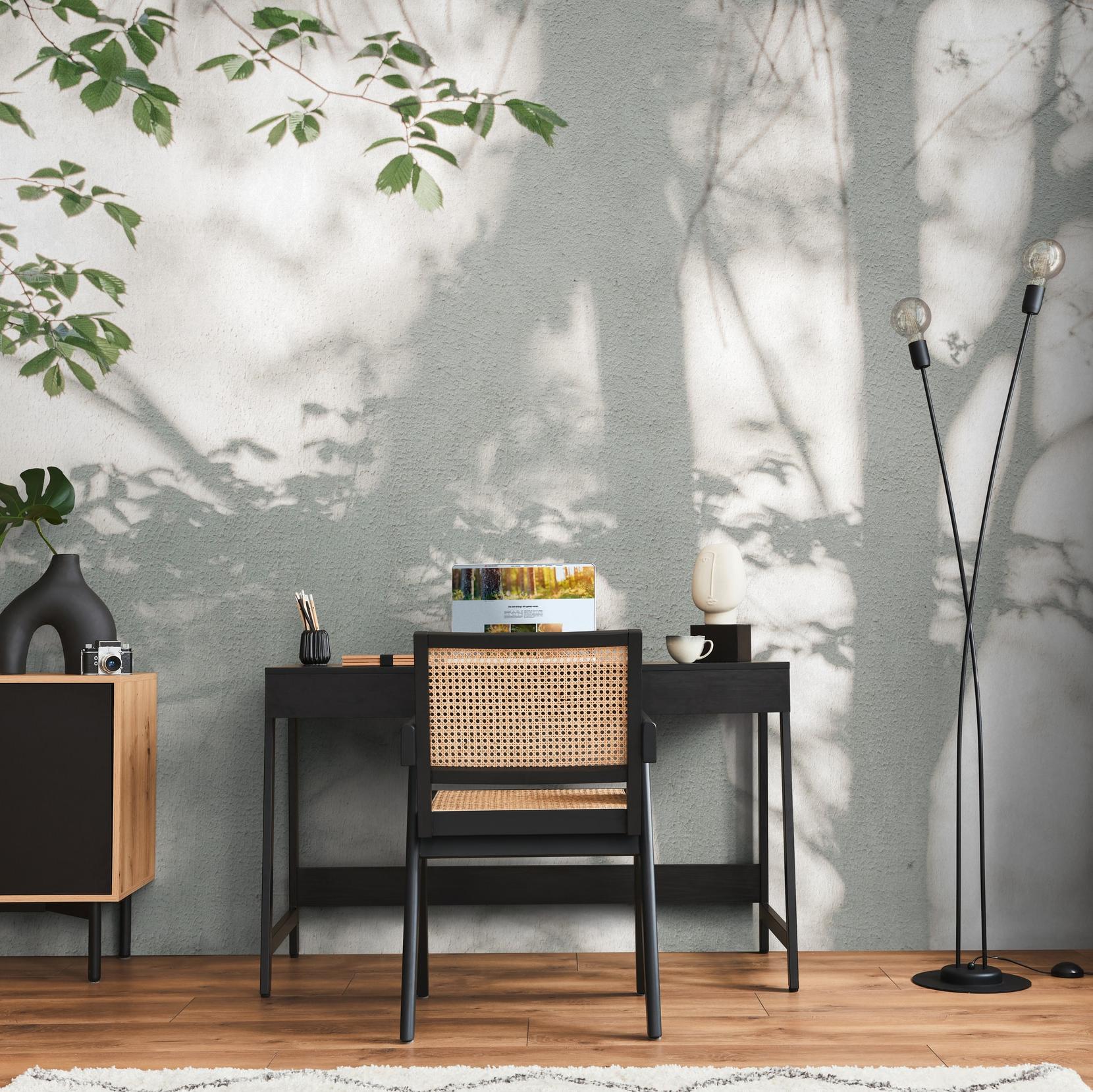 A.S. Creation Fototapete The Wall III 399251 Ein Motiv pro Rolle Wald Pflanzen Grün Weiß