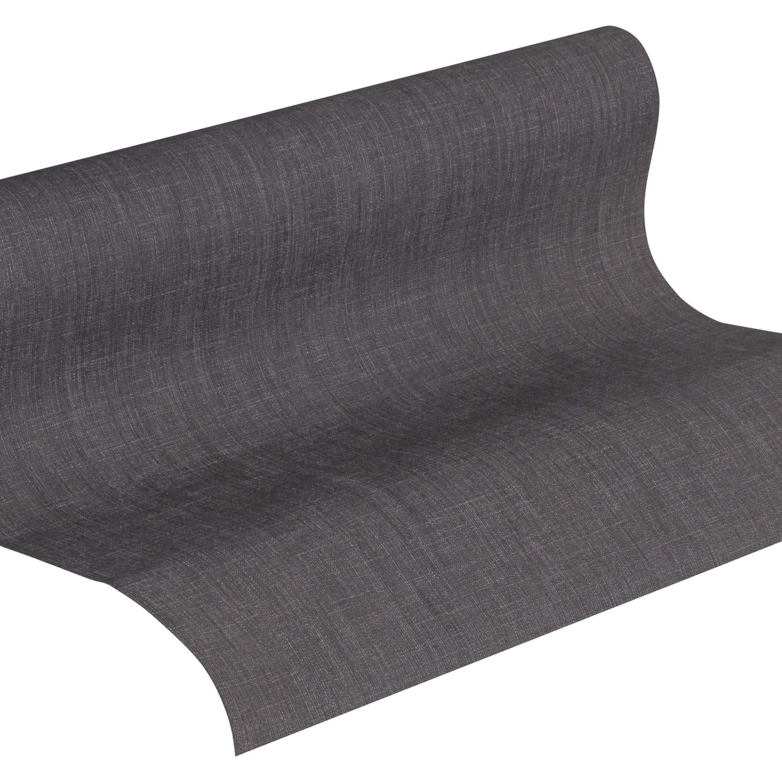 A.S. Creation | Metropolitan Stories | 369222 | Vliestapete | Uni | 0.53 x 10.05 m | Schwarz