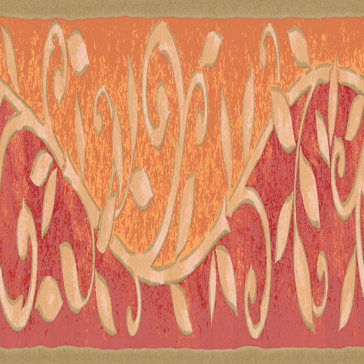 A.S. Creation | Only Borders 10 | 203021 | Papiertapete | Barock | 0.13 x 5 m | Bunt