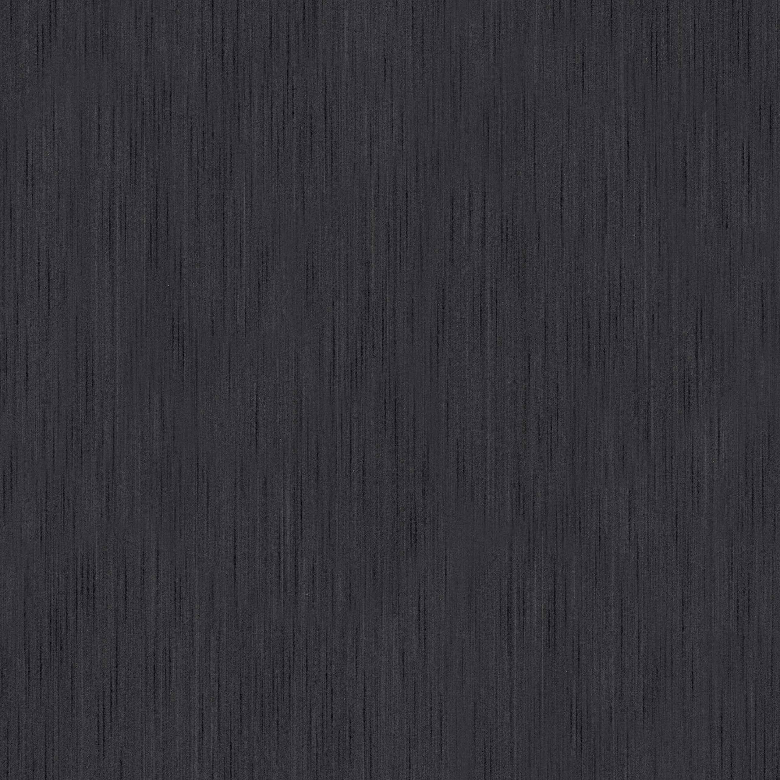 A.S. Creation | Metallic Silk | 309072 | Vliestapete | Einfarbig | 0.53 x 10.05 m | Schwarz
