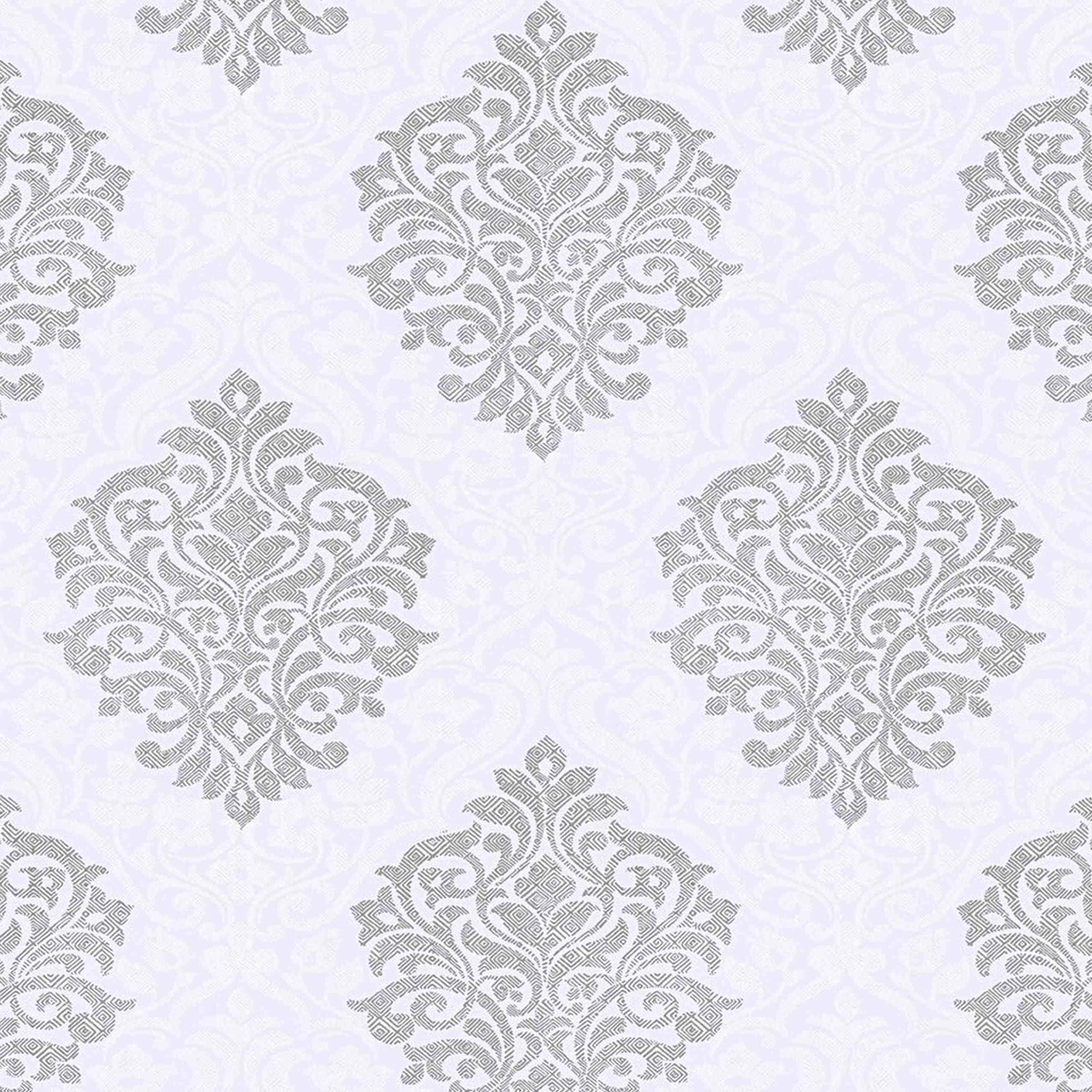 A.S. Creation | Alpha | 324802 | Vliestapete | Barock | 0.53 x 10.05 m | Grau