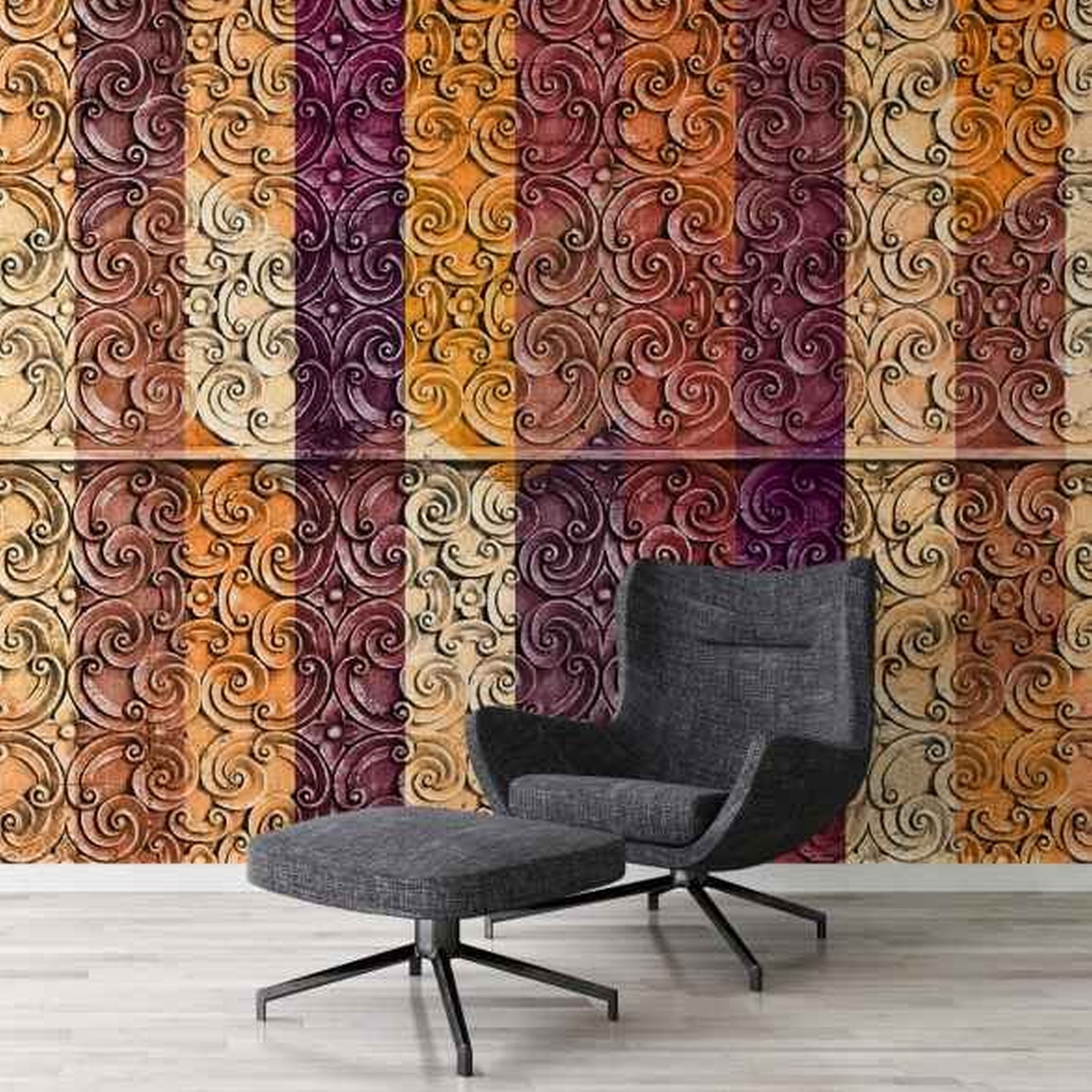 A.S. Creation | Atelier 47 | DD116995 | Fototapete | Vlies | 500 x 270 cm | Modern | Orange