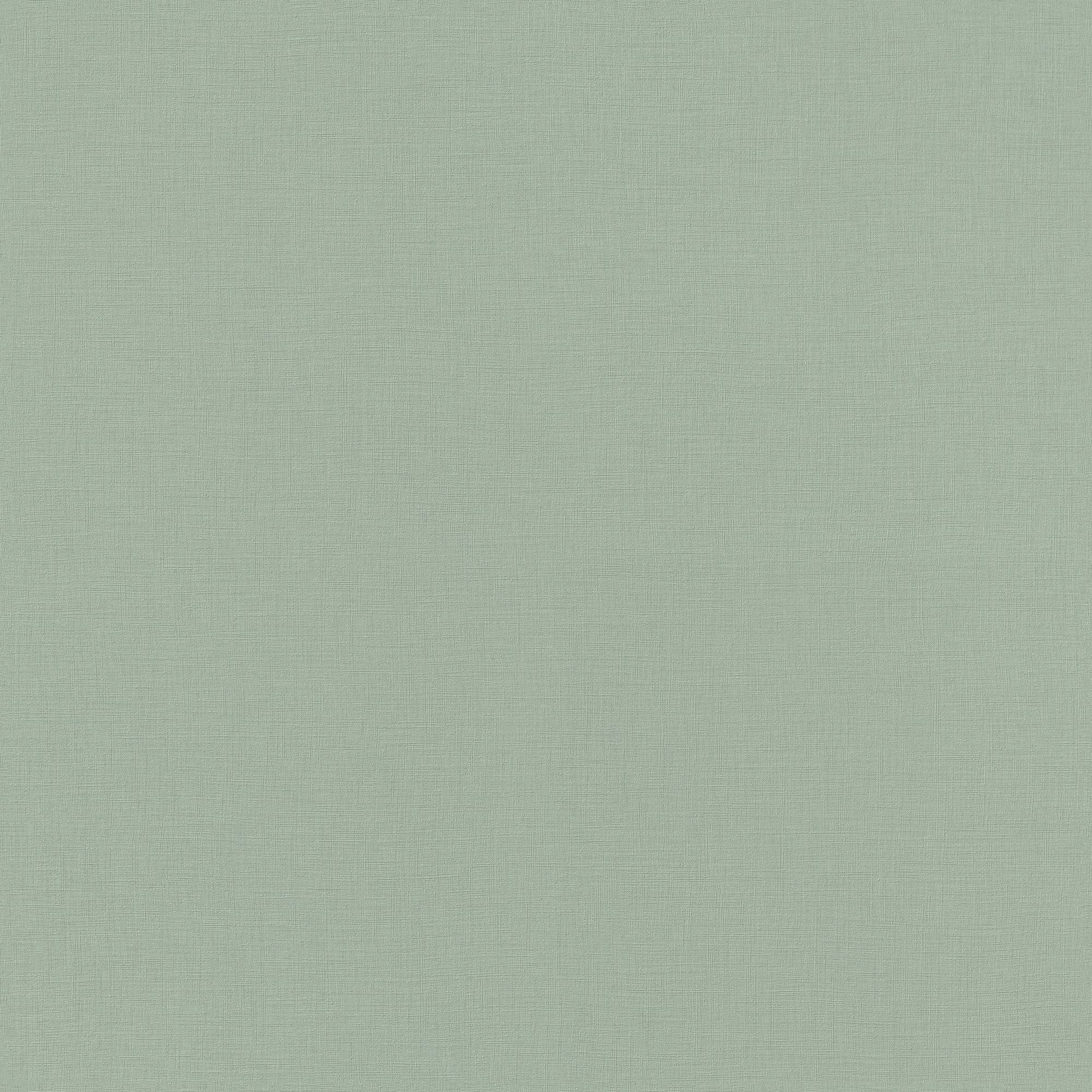 Vliestapete 690743 Grün Uni Einfarbig Country Charme Rasch