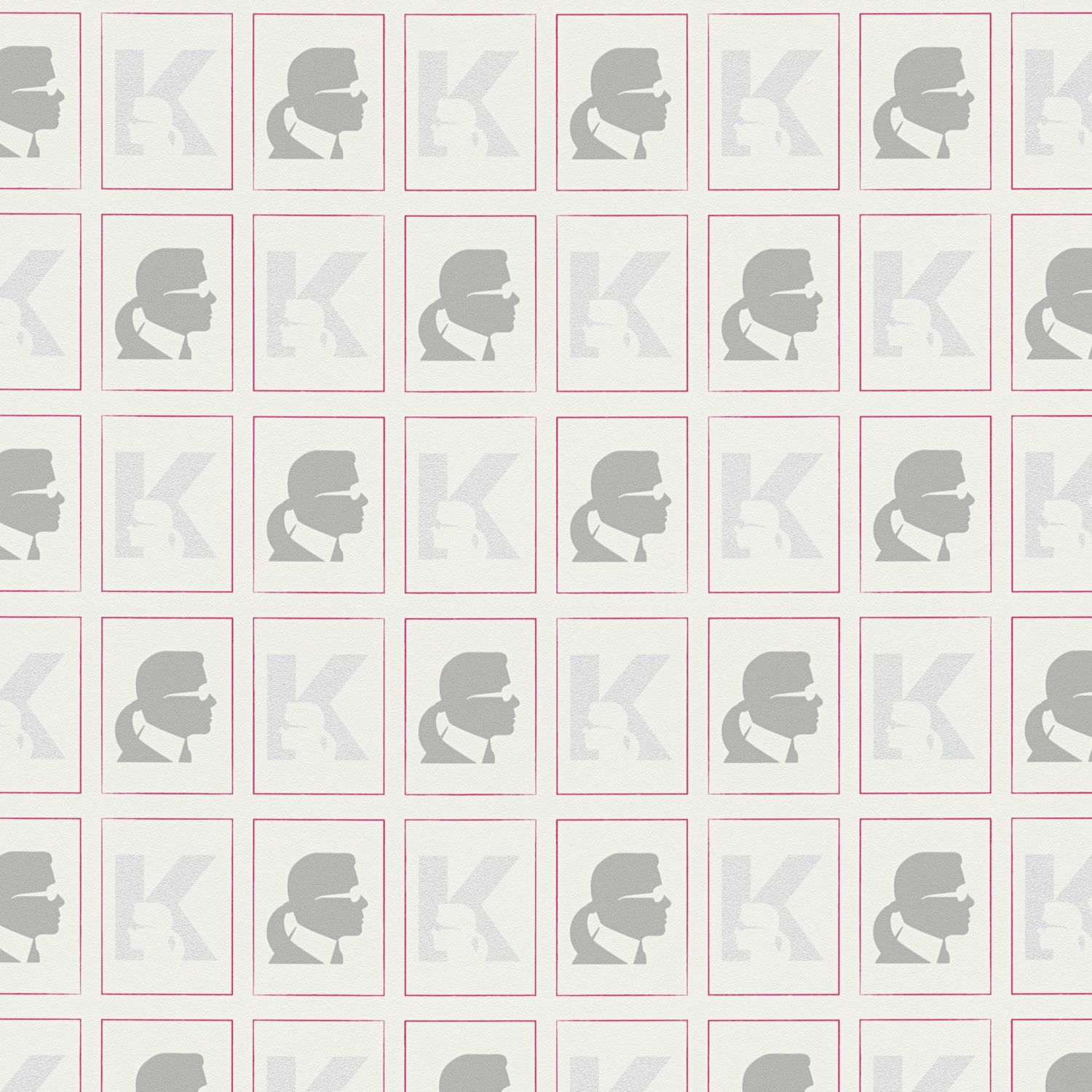 A.S. Creation | Karl Lagerfeld | 378421 | Vliestapete | 3D Optik | 0.53 x 10.05 m | Grau