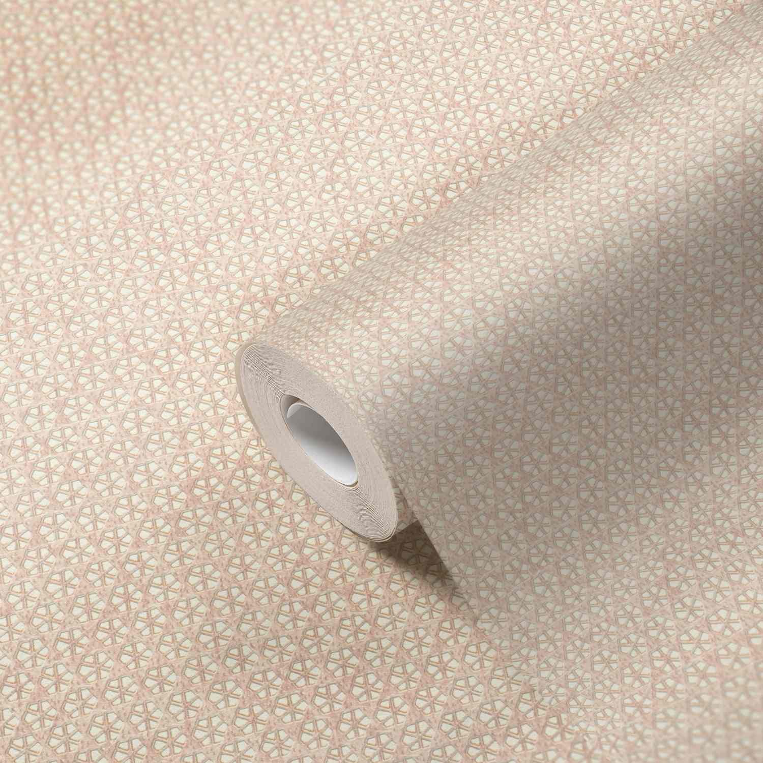 A.S. Creation | #Hygge | 386301 | Vliestapete | Sterne | 0.53 x 10.05 m | Rosa