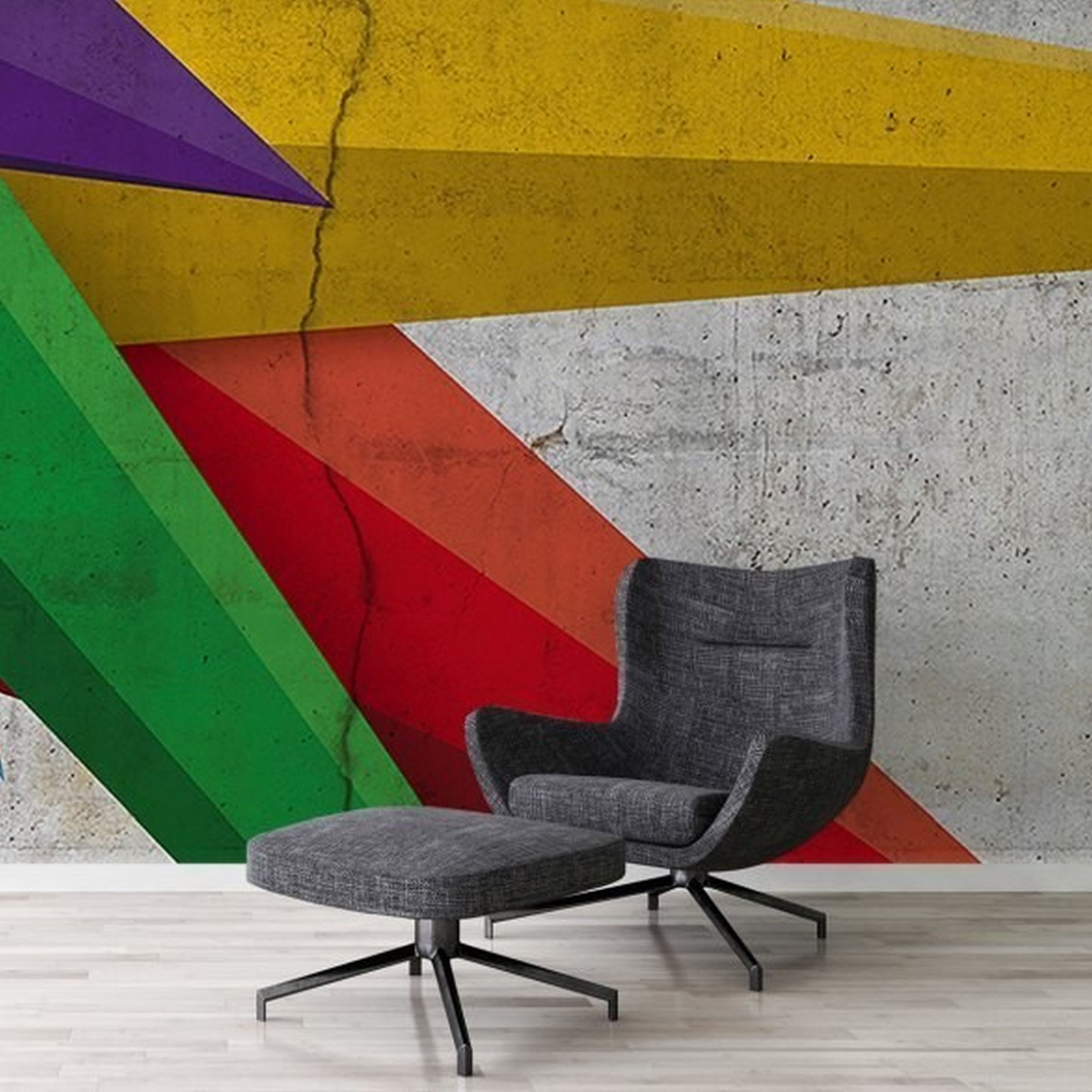 A.S. Creation | Atelier 47 | DD116840 | Fototapete | Vlies | 800 x 250 cm | 3D | Grau