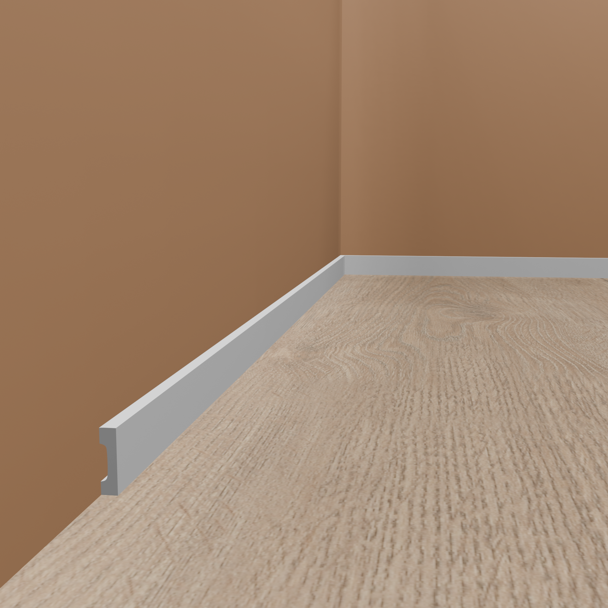 PROVISTON | Sockelleiste "NE359" | 16 x 70 x 2000 mm | Weiß | Fußleiste | Kabelkanal | Hochwertig PROVISTON | Sockelleiste "NE359" | 16 x 70 x 2000 mm | Weiß | Fußleiste | Kabelkanal | Hochwertig