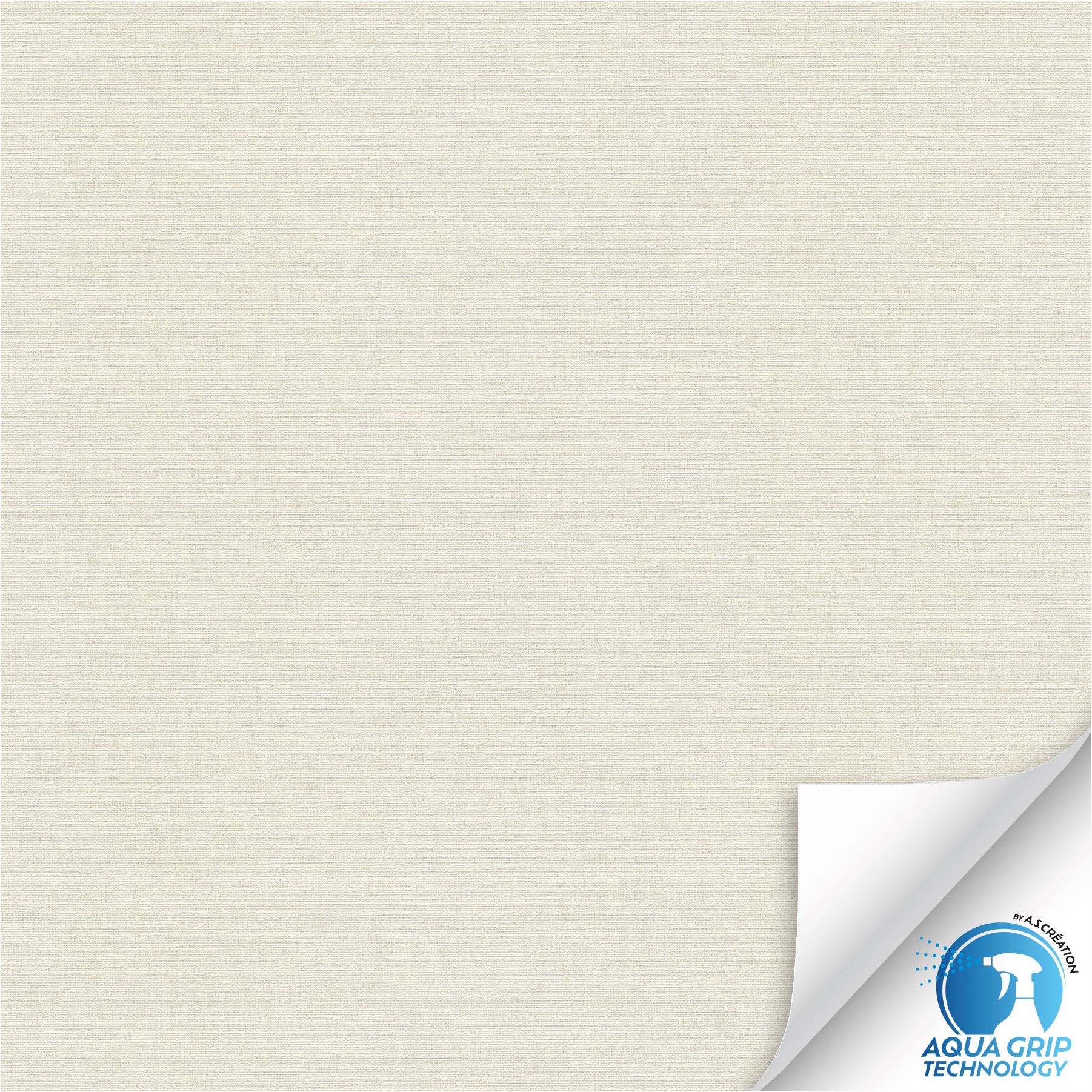 Vliestapete 785751 WOW vorgekleistert Uni Einfarbig Creme A.S. Création